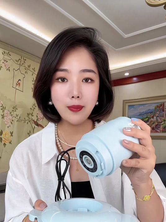 家用美的绞肉机，快速绞碎食材不粘连，省时省力日常料理便捷省心