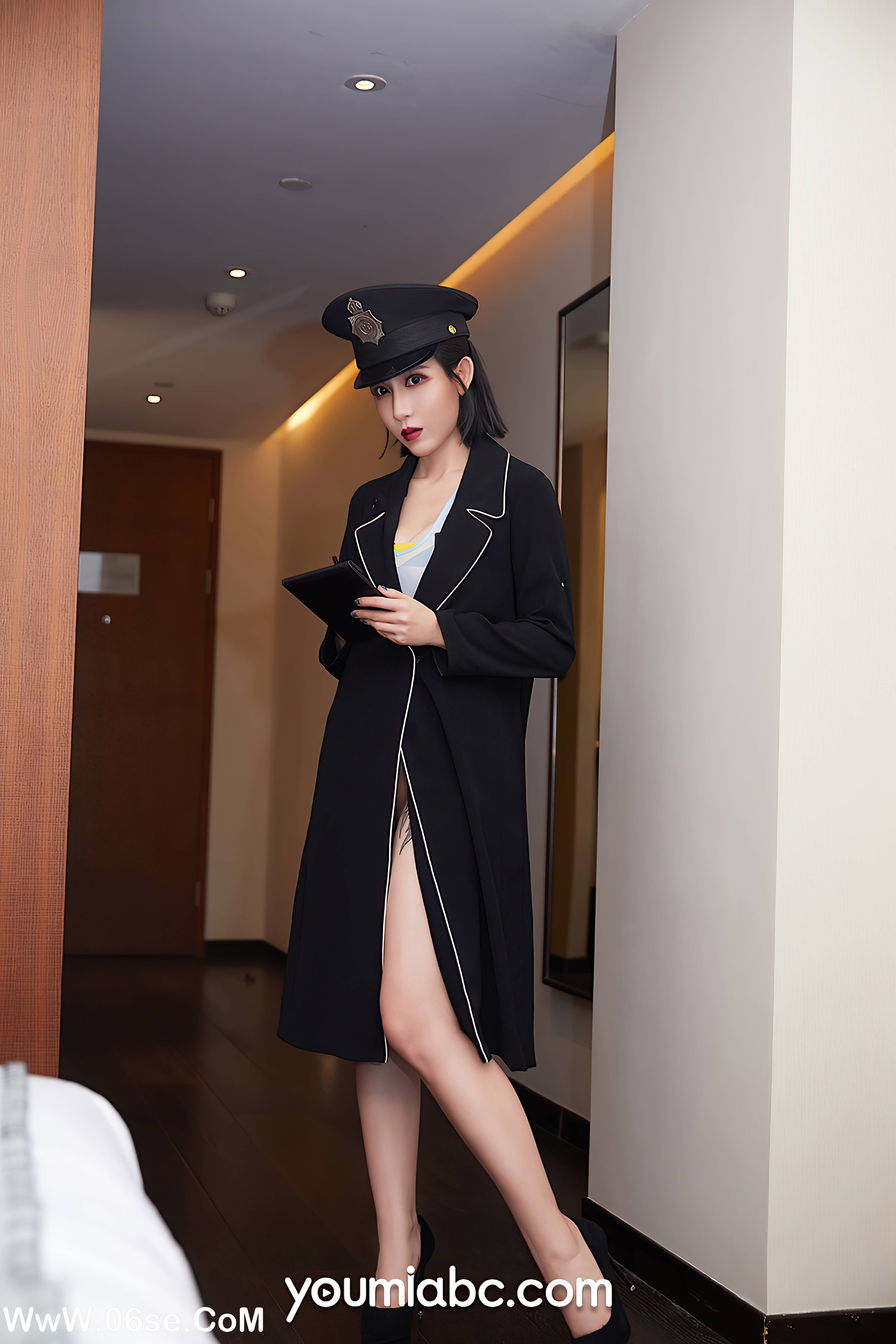 图片[2]-[YouMi尤蜜] 2021.12.07 娇蛮女警 安妮斯朵拉[35+1P620M]-六色网