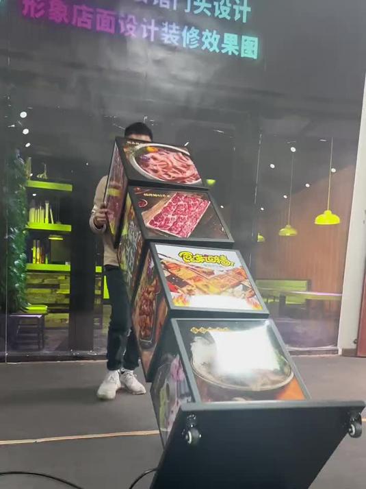各行各业灯箱都可以定做,包含设计打印画面