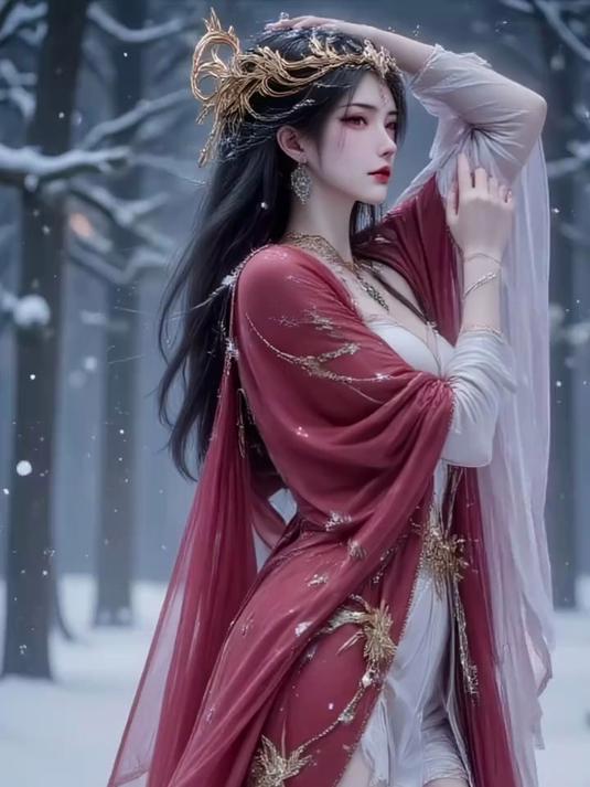 仙逆 仙逆红蝶 雪域 红蝶重回雪域心燃之 唯美壁纸 二元次动漫