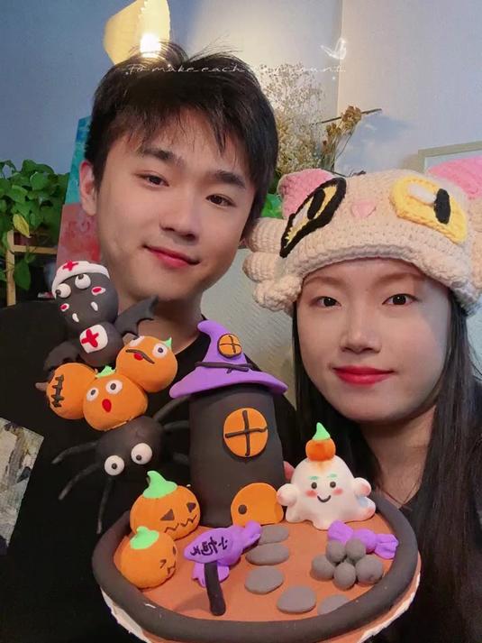 万圣节黏土手工pk，你更喜欢谁的呢？