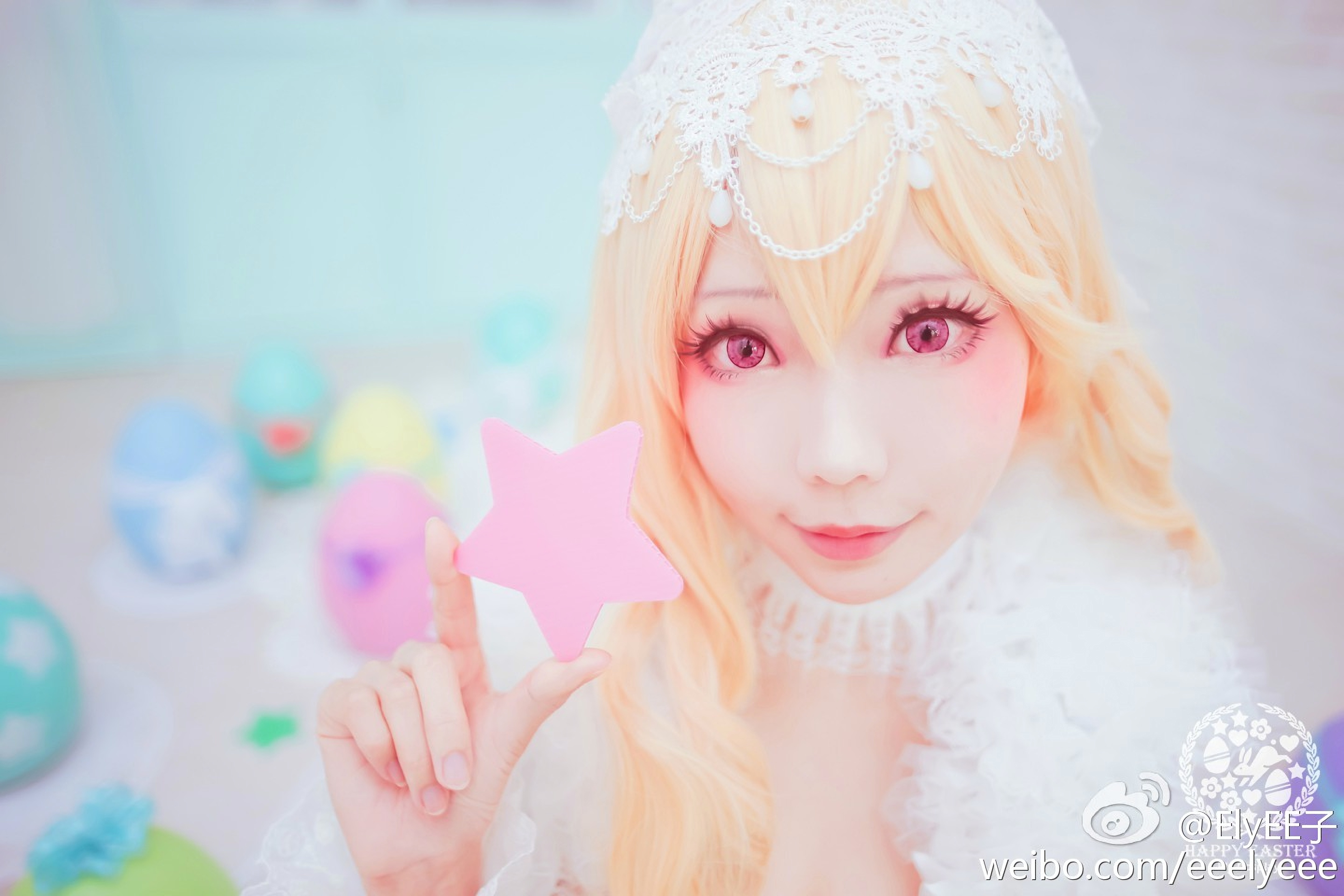 图片[8]-Ely_eee(ElyEE子) NO.008 — 兔耳白礼服[9P11M]-六色网