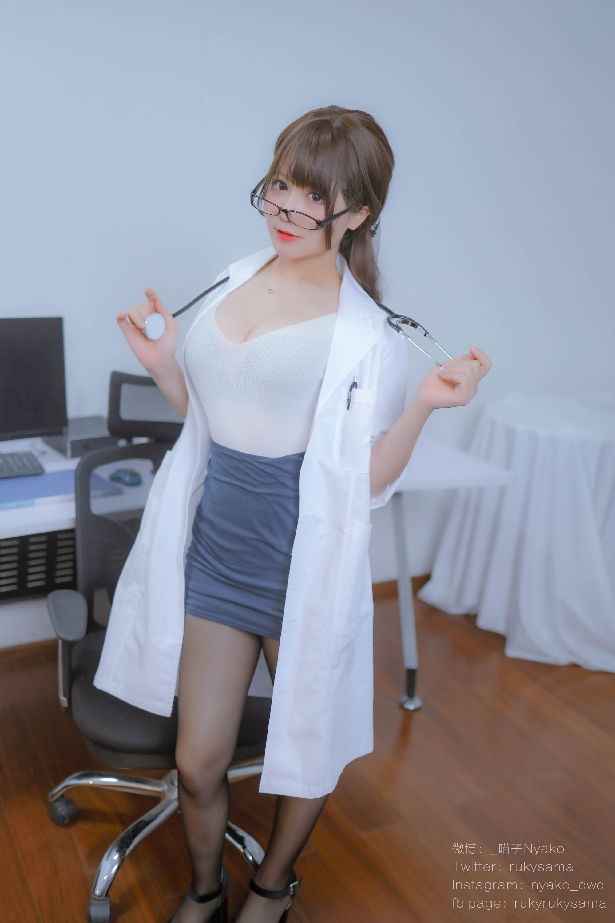 图片[27]-Nyako喵子 NO.026 – 秘密病栋[130P+2V882M]-六色网