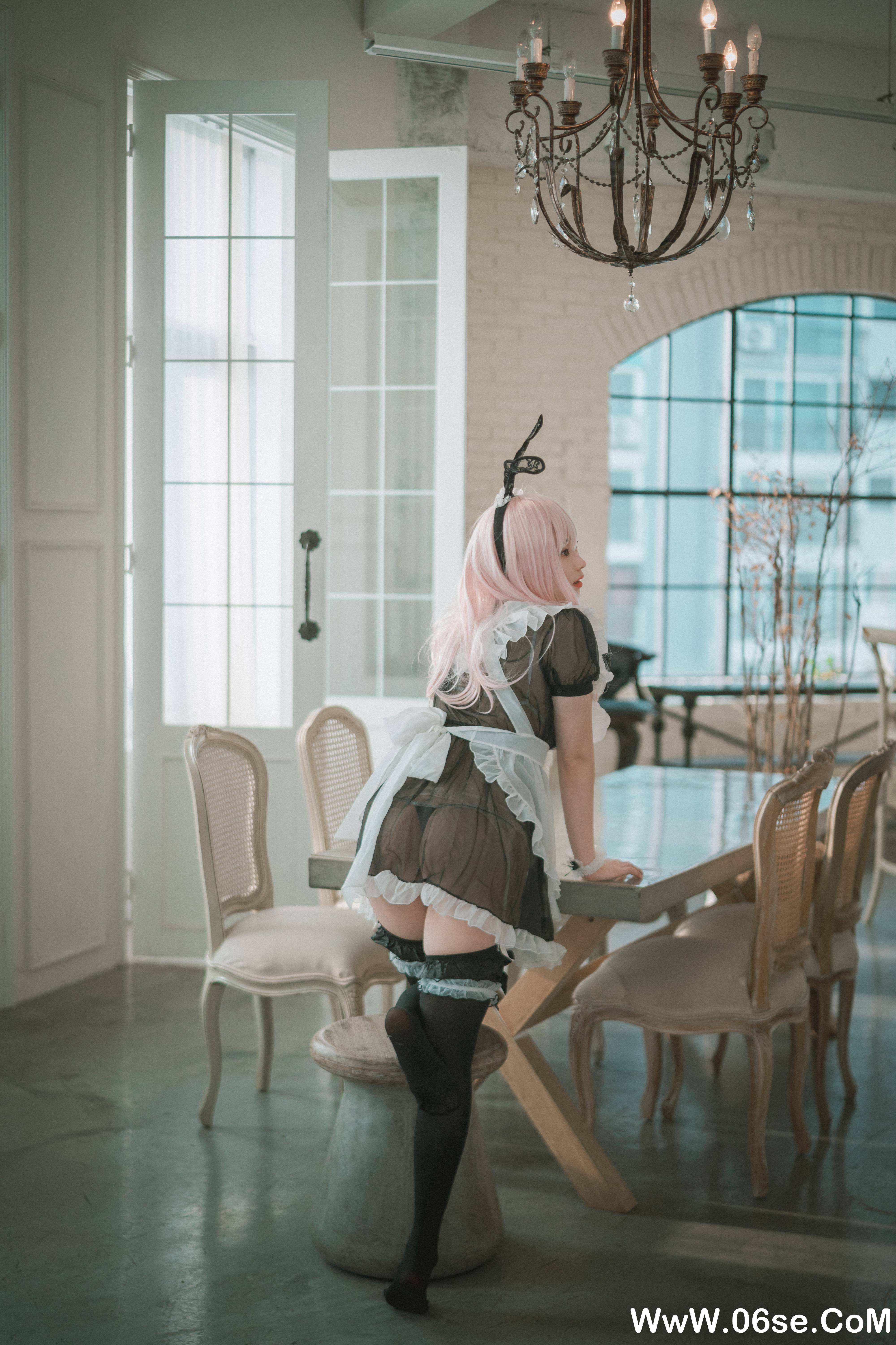 图片[40]-DJAWA — NO.122 Sheer Bunny Maid [51P450M]-六色网
