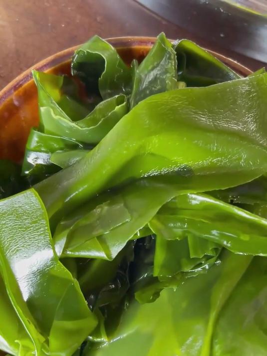 脆嫩海带嫩苗太绝!凉拌开胃,煮紫菜汤鲜到掉泪～