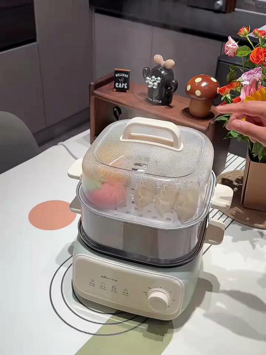 这个小熊电蒸锅真的是我的厨房救星,一日三餐都用的上!