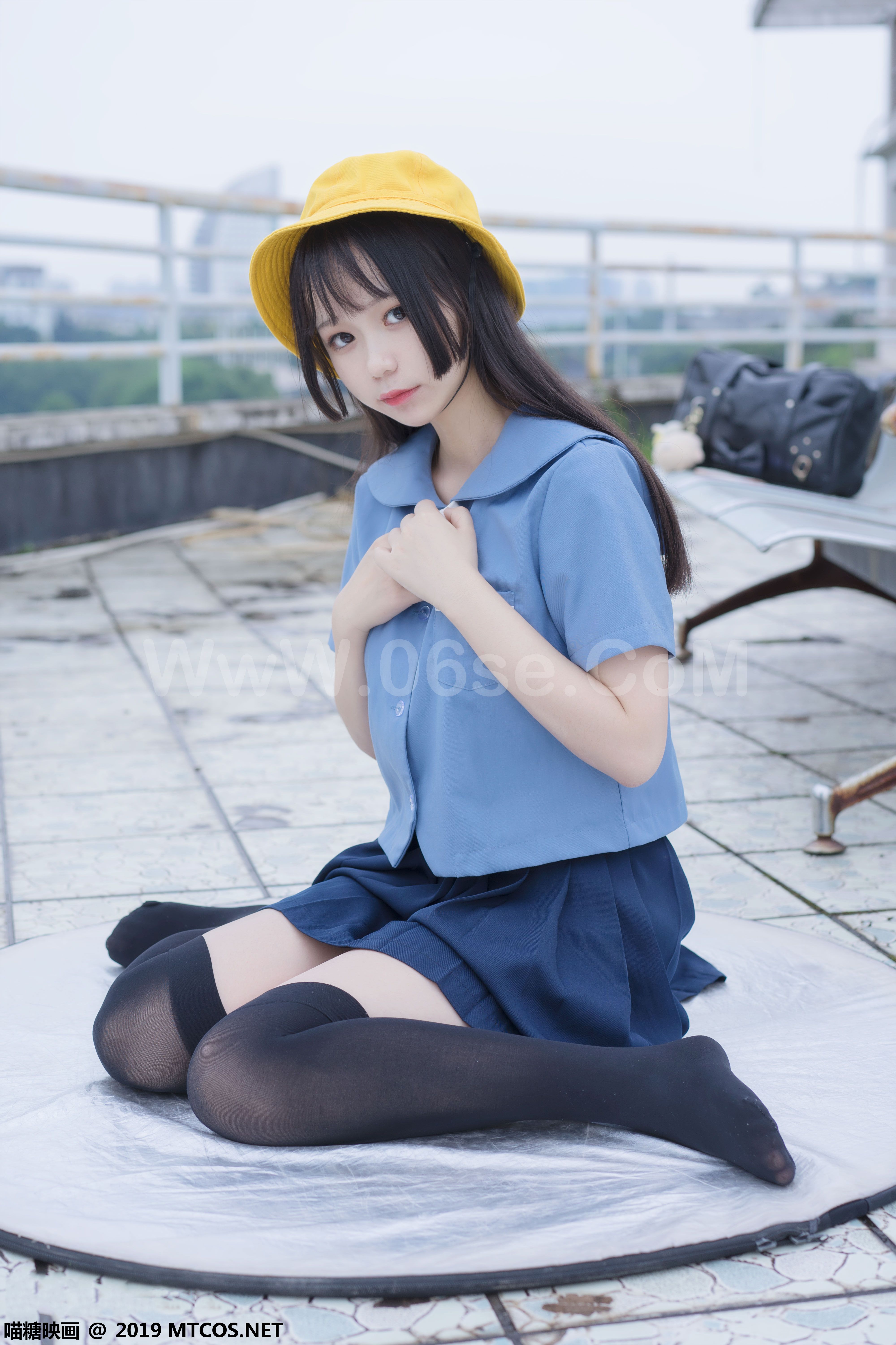图片[43]-[MTCos] 喵糖映画 Vol.070 半度度度喵 小黄帽女孩-六色网