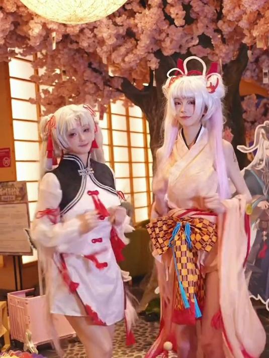 猜猜不知火在温泉主题店跟多少式神互动了呢