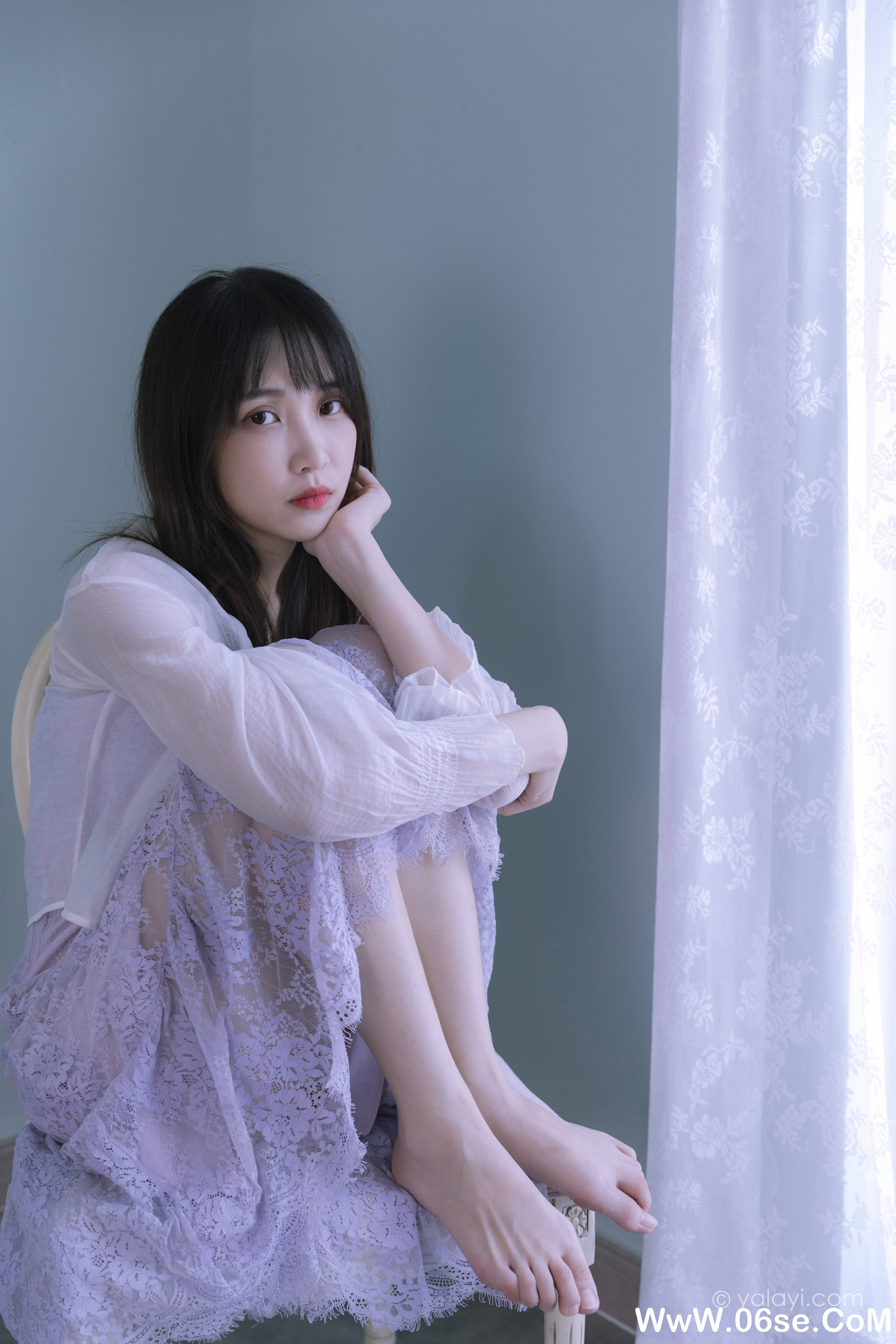 图片[21]-[YALAYI雅拉伊] 2021.06.27 NO.807  妍妍《紫色的早晨》[38+1P432M]-六色网