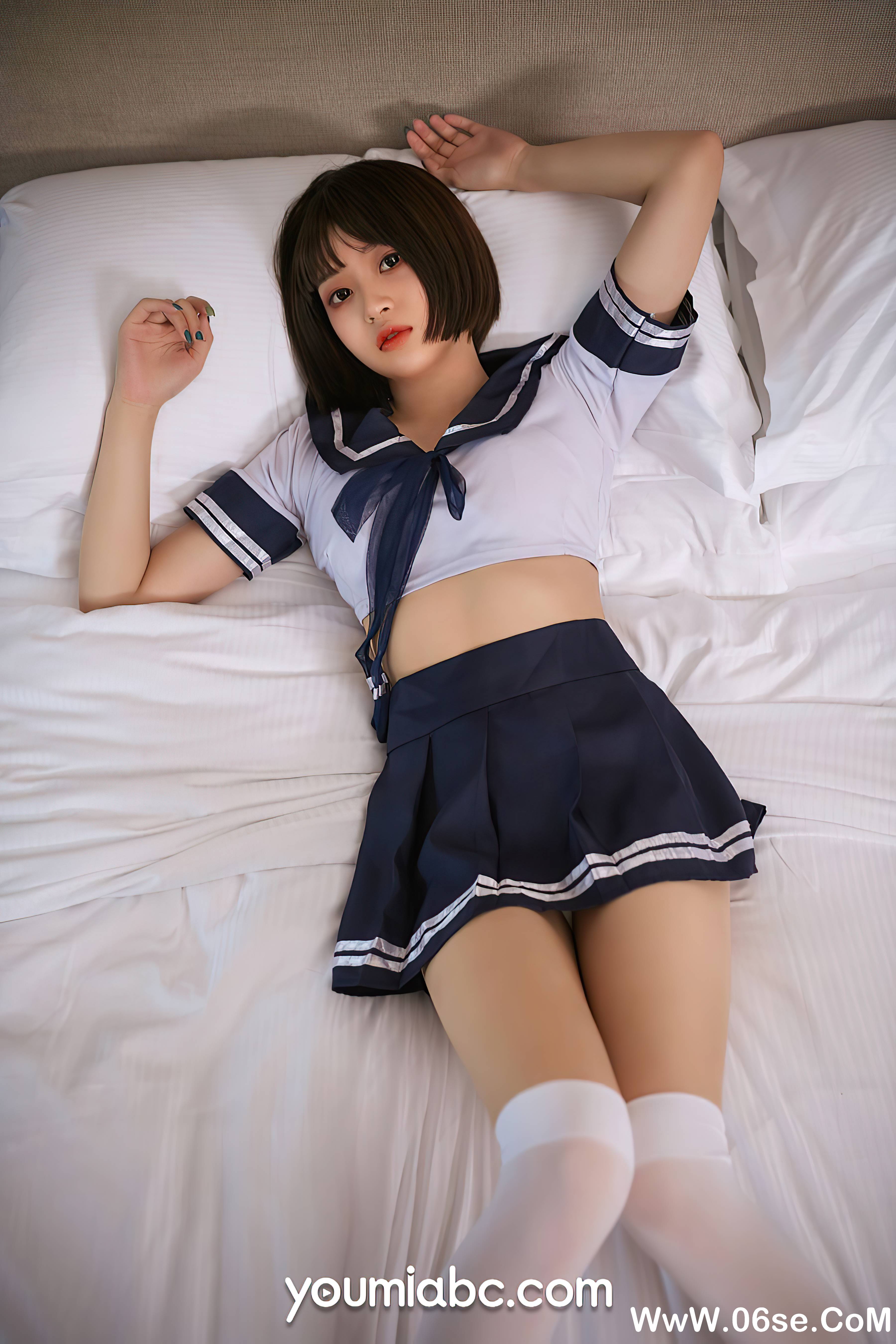 图片[6]-[YouMi尤蜜] 2021.08.06 放学后的特别授业 萌萌[33+1P627M]-六色网