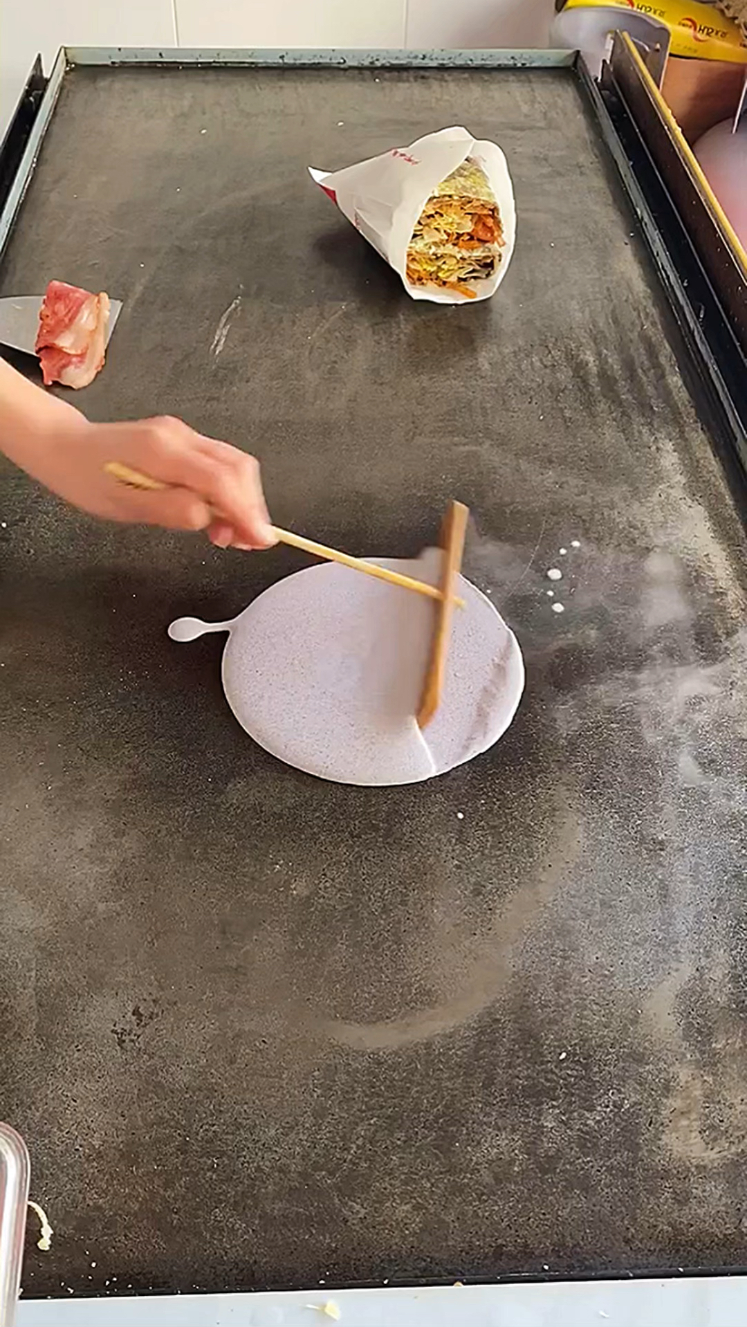 紫米煎饼果子做法