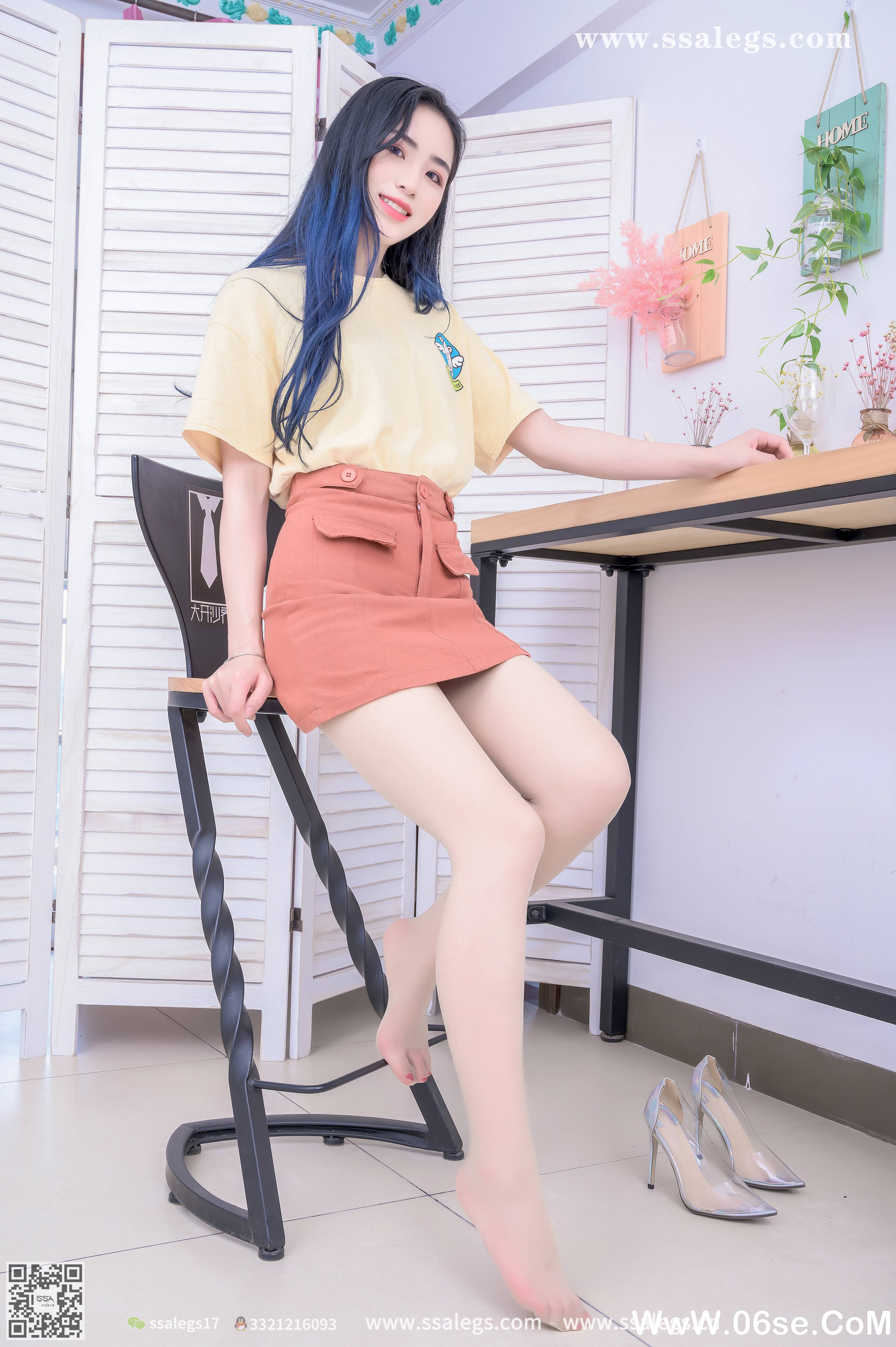 图片[106]-[SSA丝社] NO.355 茵茵第一次见面请多多关照[137P1.13G]-六色网