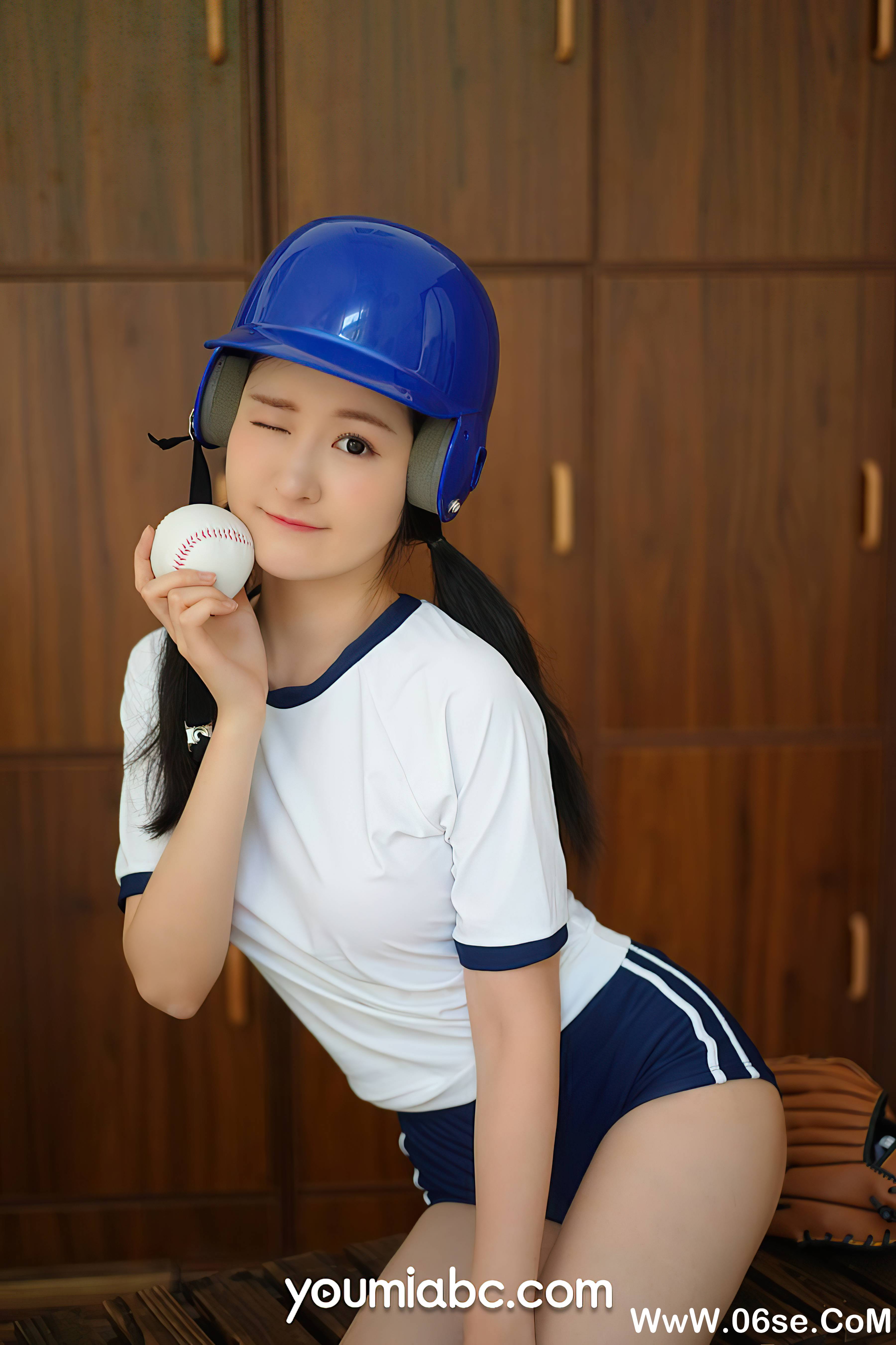 图片[28]-[YouMi尤蜜] 2021.07.05 棒球少女心动signal 沈梦瑶[32+1P690M]-六色网