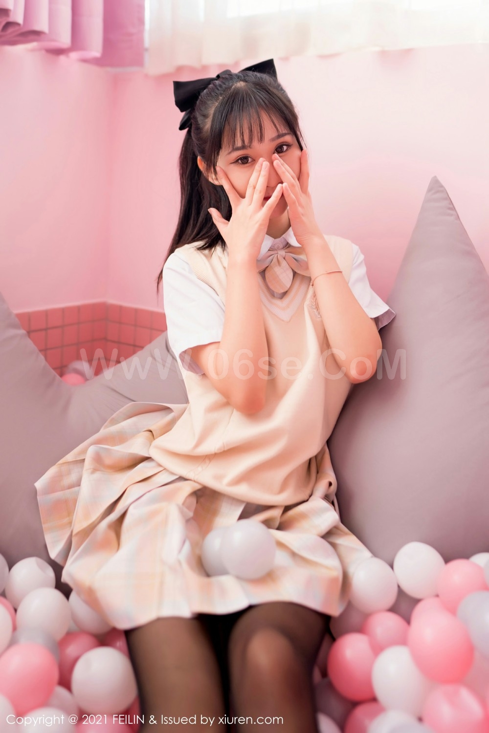 图片[6]-[FEILIN嗲囡囡] VOL.417 小果冻儿-六色网