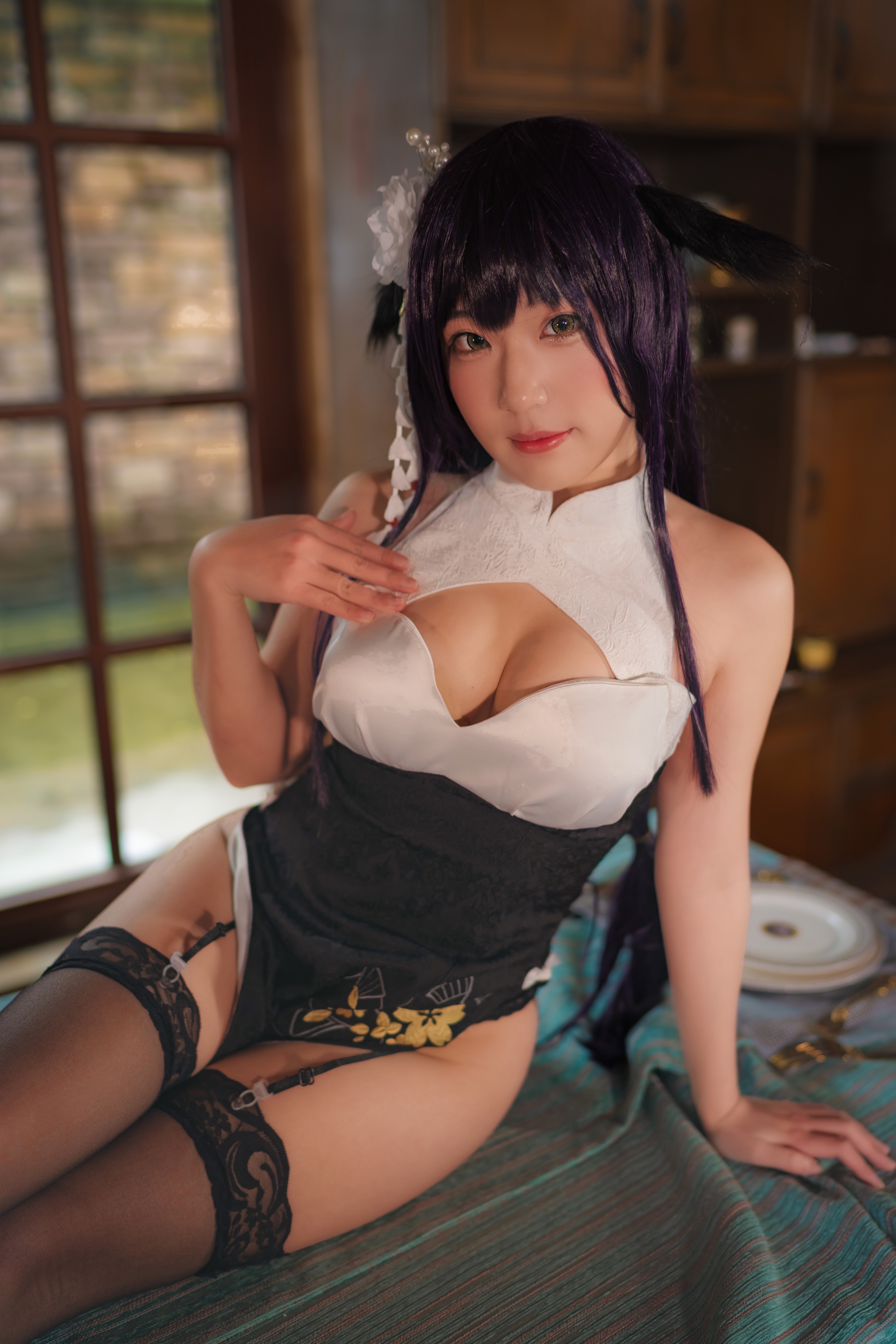 图片[4]-Mime弥美 NO.011 – 碧蓝航线 吾妻 旗袍[9P24M]-六色网