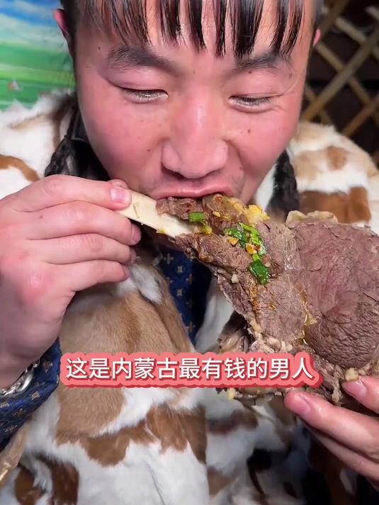 韭菜花蘸手抓羊肉!鲜辣解腻超搭,羊肉香混着韭香