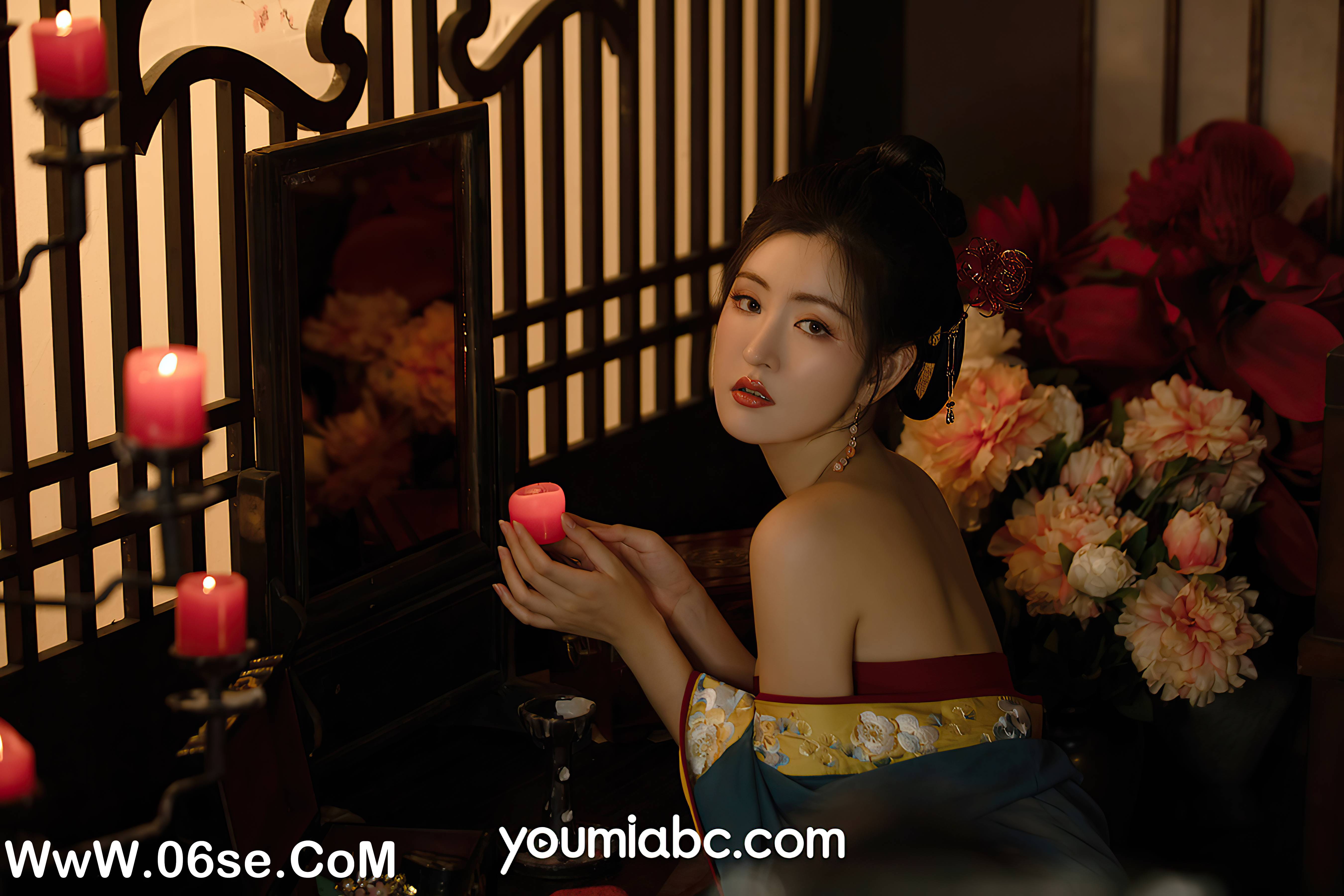 图片[48]-[YouMi尤蜜] 2021.11.23 夜话西窗烛 沈梦瑶[49+1P939M]-六色网