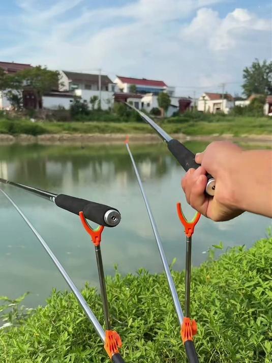 双鱼竿支架，每个钓鱼佬都有，你还没有简直不像话