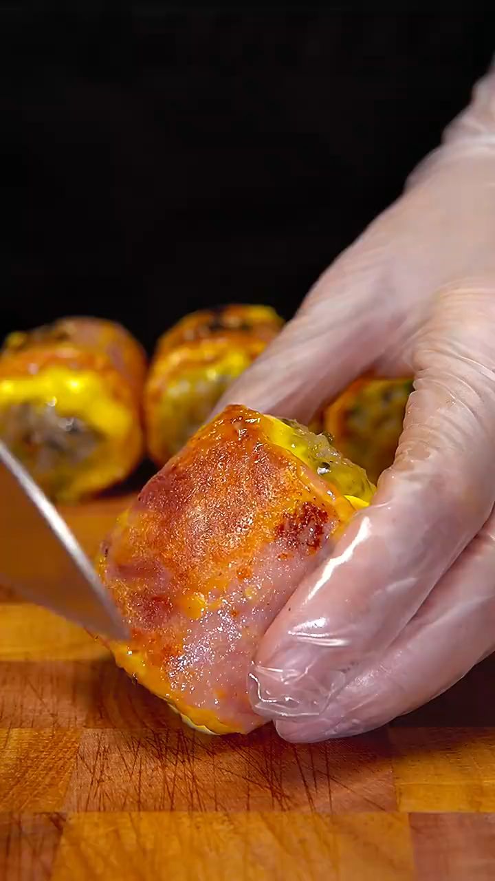 【培根饭团】米饭必吃的做法,简单易学,健康美味,赶快收藏安排起来