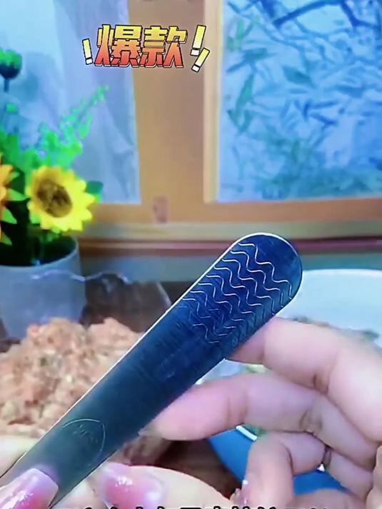 神器登场!不锈钢包饺子挖勺,一勺定量,轻松填馅饺子饱满又美观