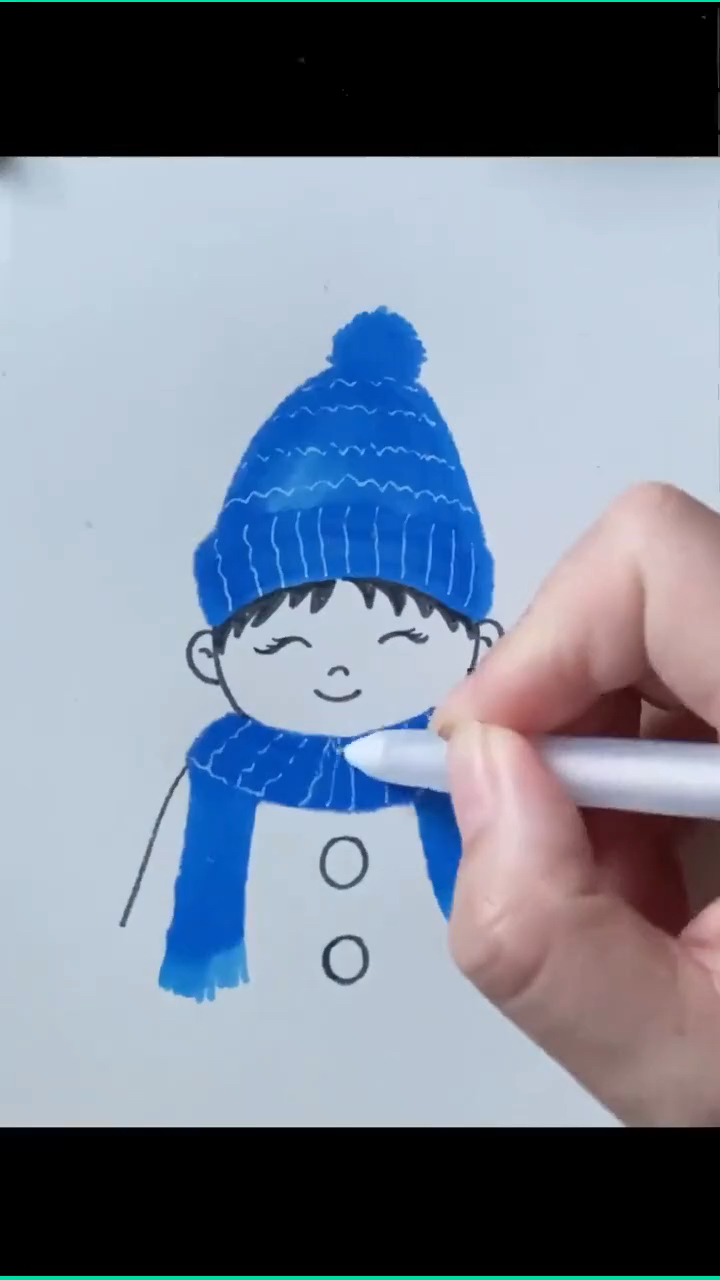 教你画可爱的小男孩简笔画#简笔画