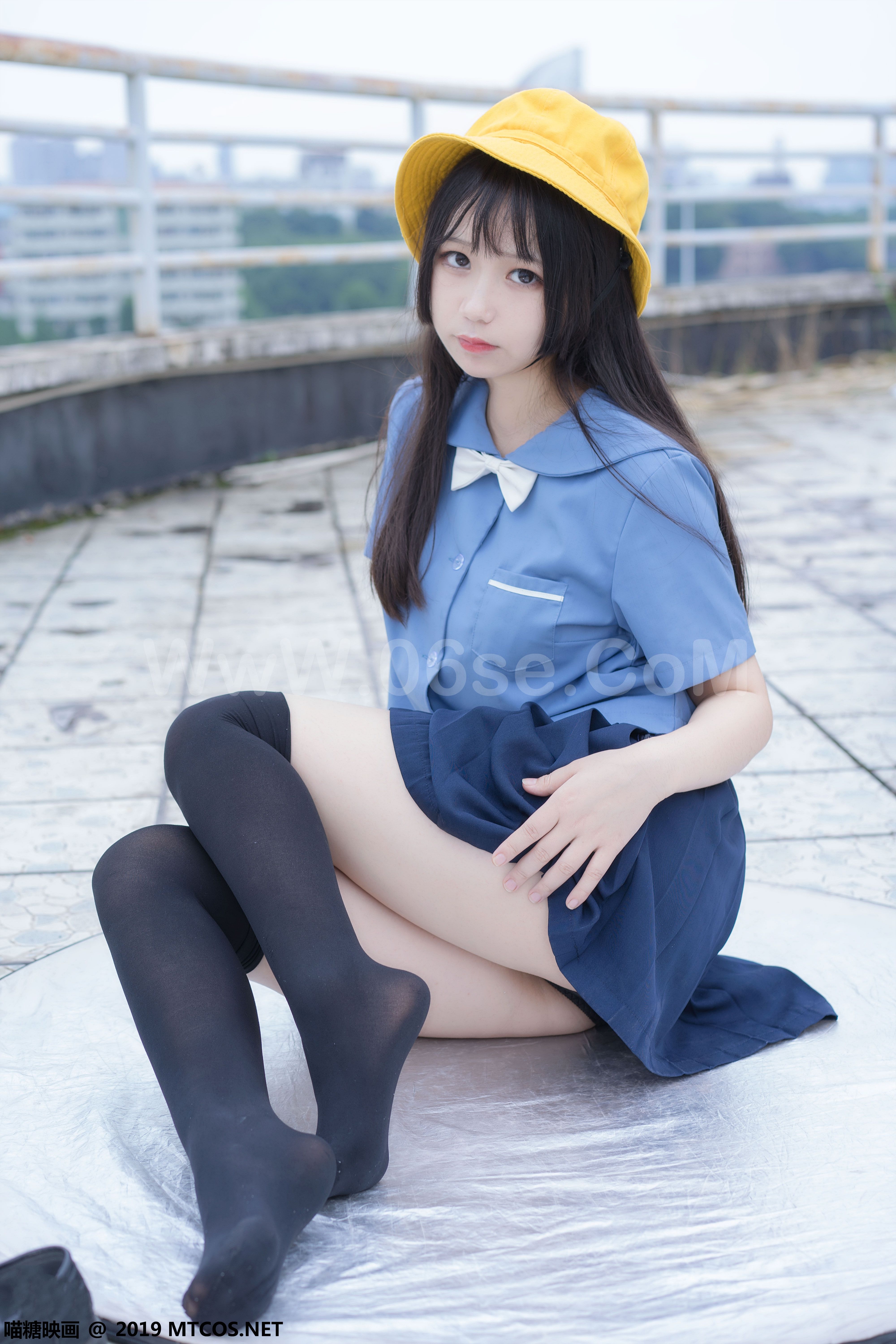 图片[36]-[MTCos] 喵糖映画 Vol.070 半度度度喵 小黄帽女孩-六色网
