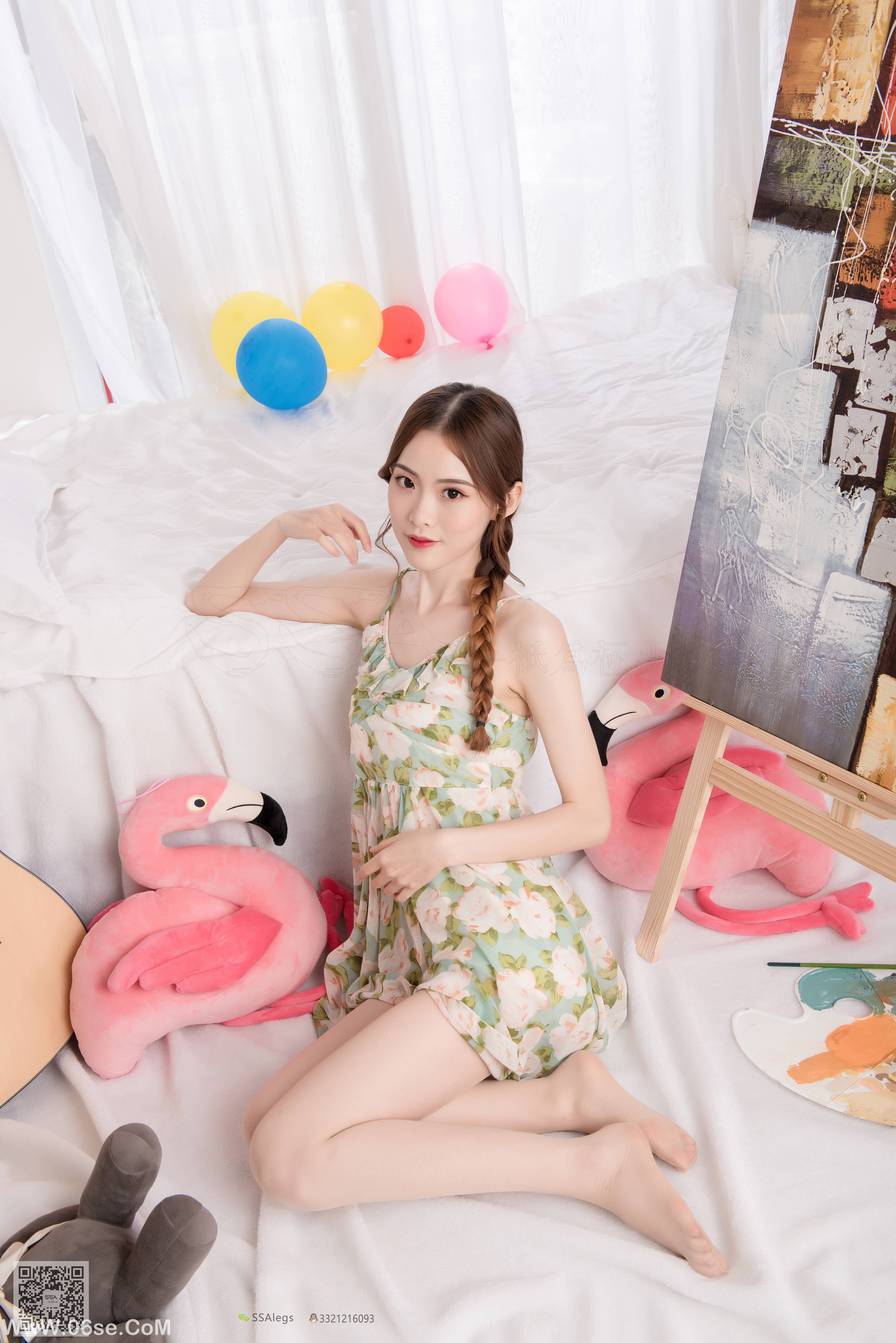 图片[40]-[SSA丝社] NO.022 琪琪 化身灵魂画师肉丝美足特写[99P971M]-六色网