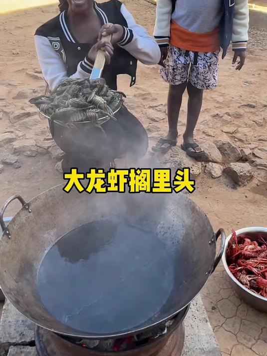非洲龙虾都快吃断货了可咋整
