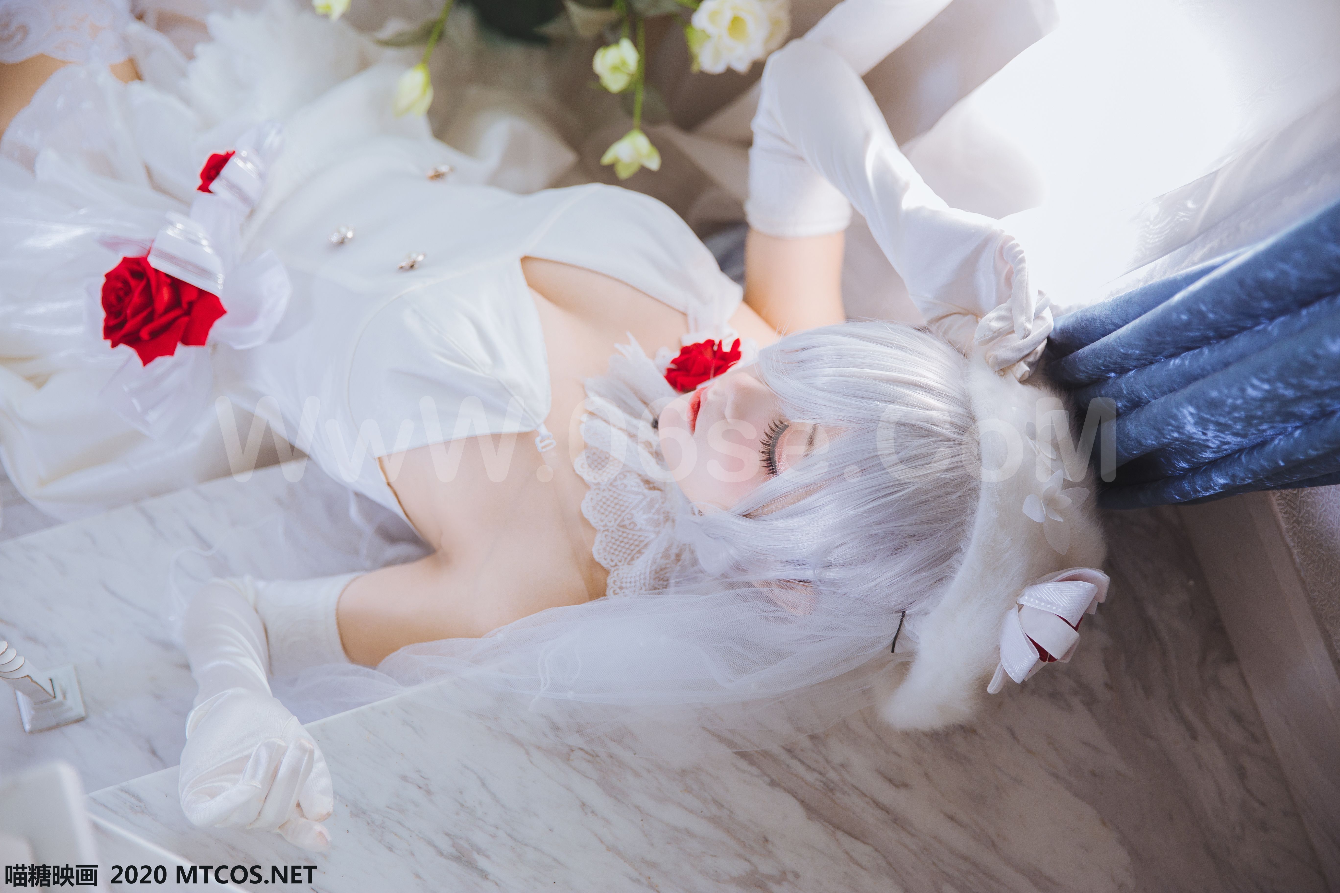 图片[32]-[MTCos] 喵糖映画 Vol.123 花嫁COS-六色网