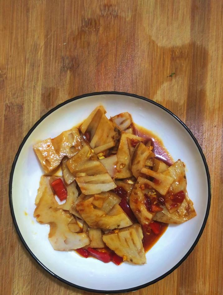 凉拌藕片的做法,跟我这样做,酸辣爽脆
