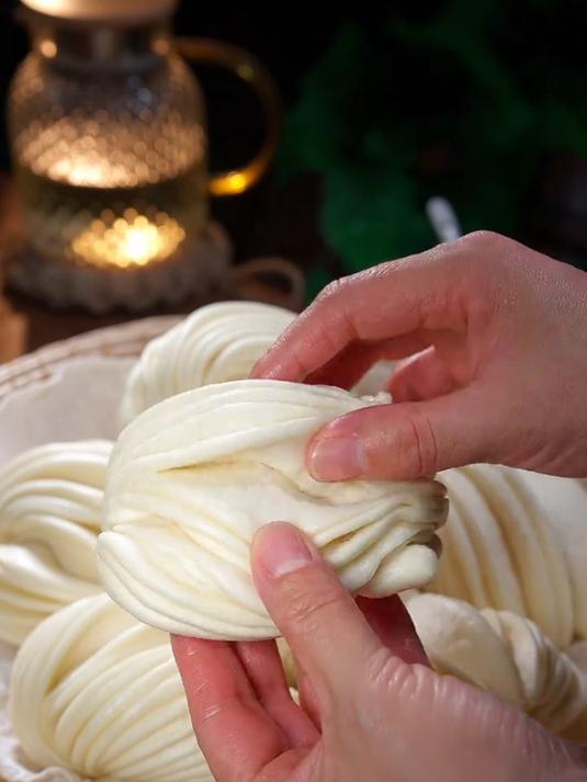 好看又好做的小花卷