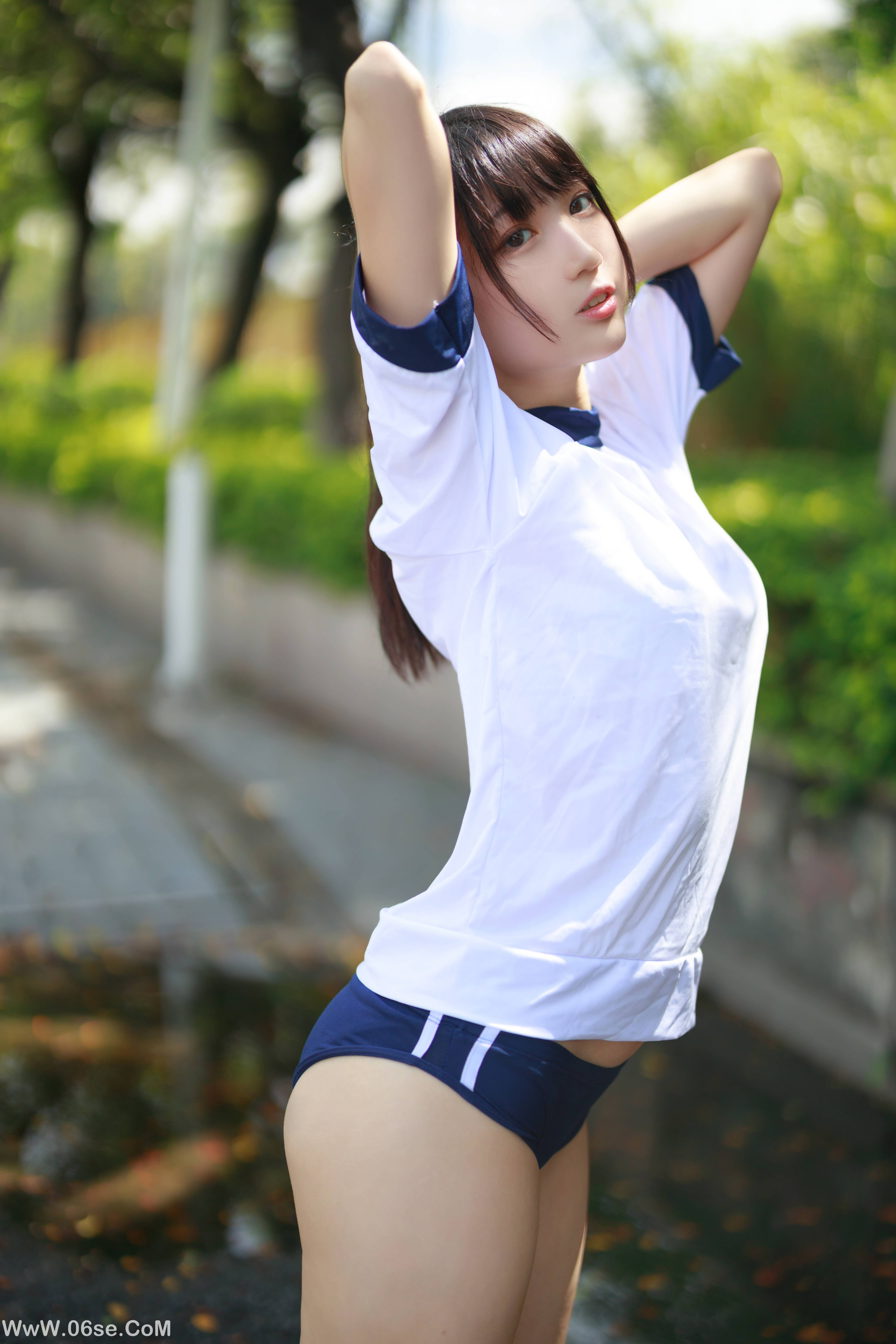 图片[29]-周叽是可爱兔兔 NO.012 体操服[31P261M]-六色网