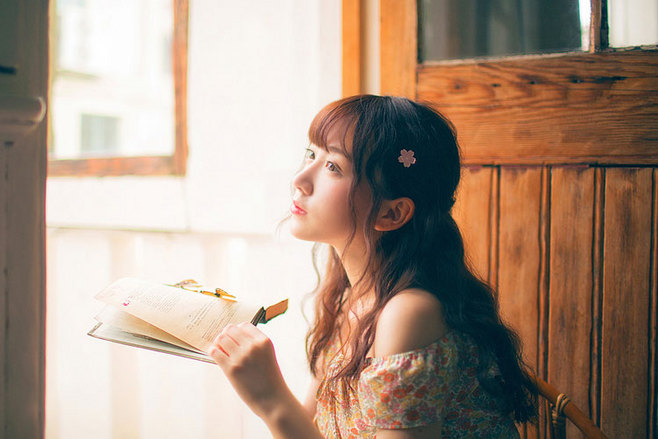 图片[2]-清新少女-六色网