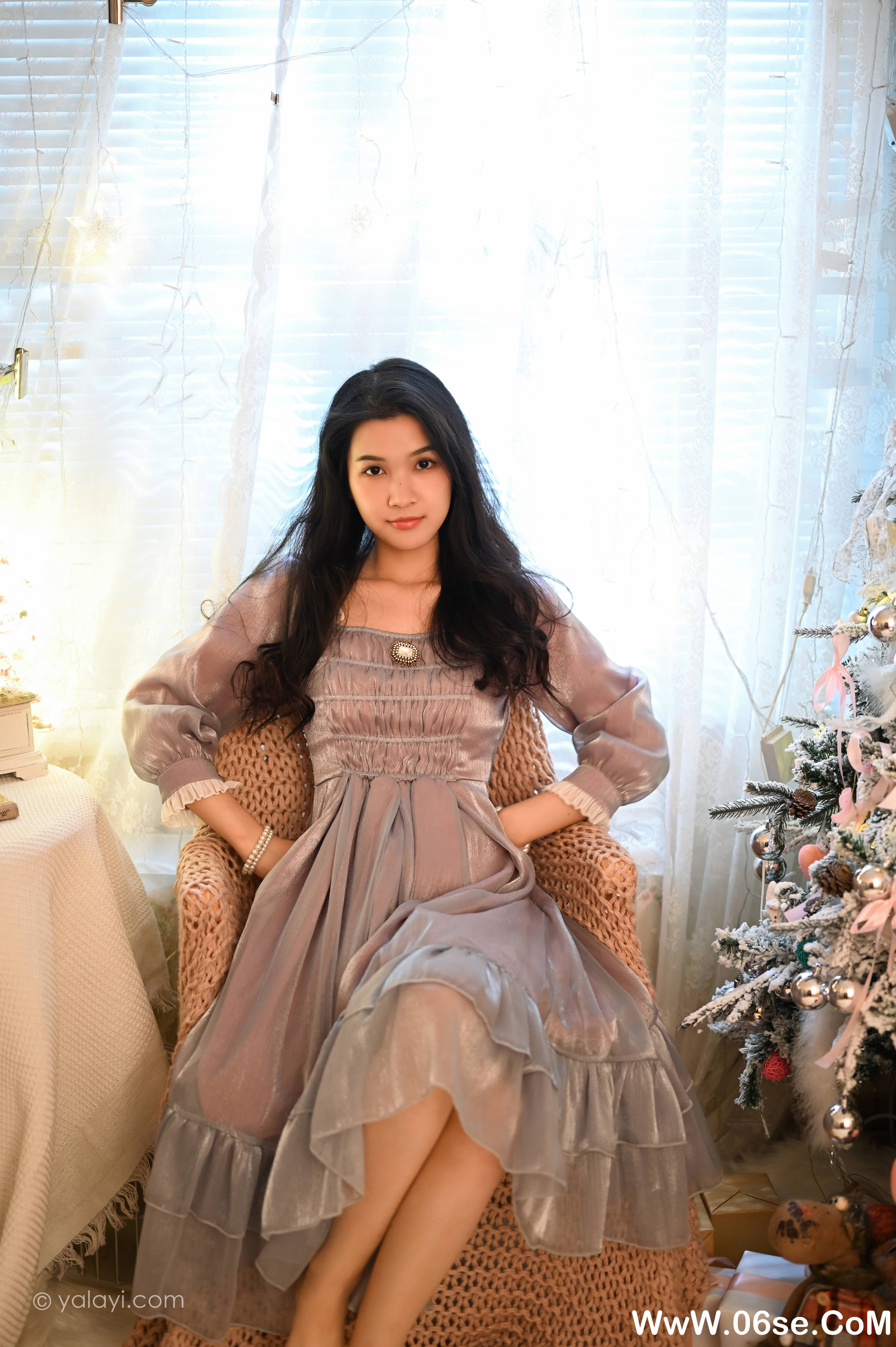 图片[14]-[YALAYI雅拉伊] 2020.12.25 NO.744 虞艺《平安夜有我》[34P+1P550M]-六色网