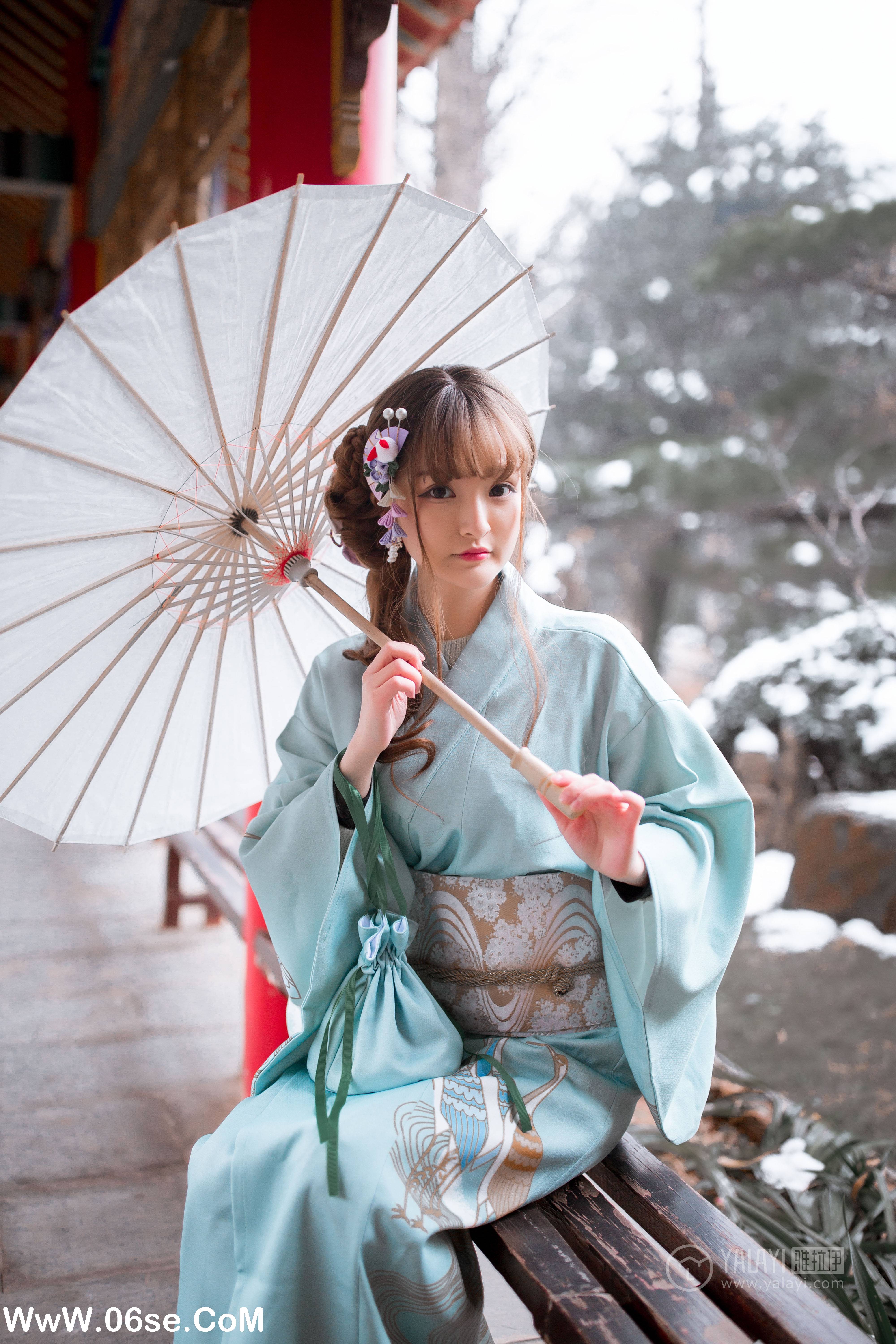 图片[9]-[YALAYI雅拉伊] No.192 赏雪 团团-六色网