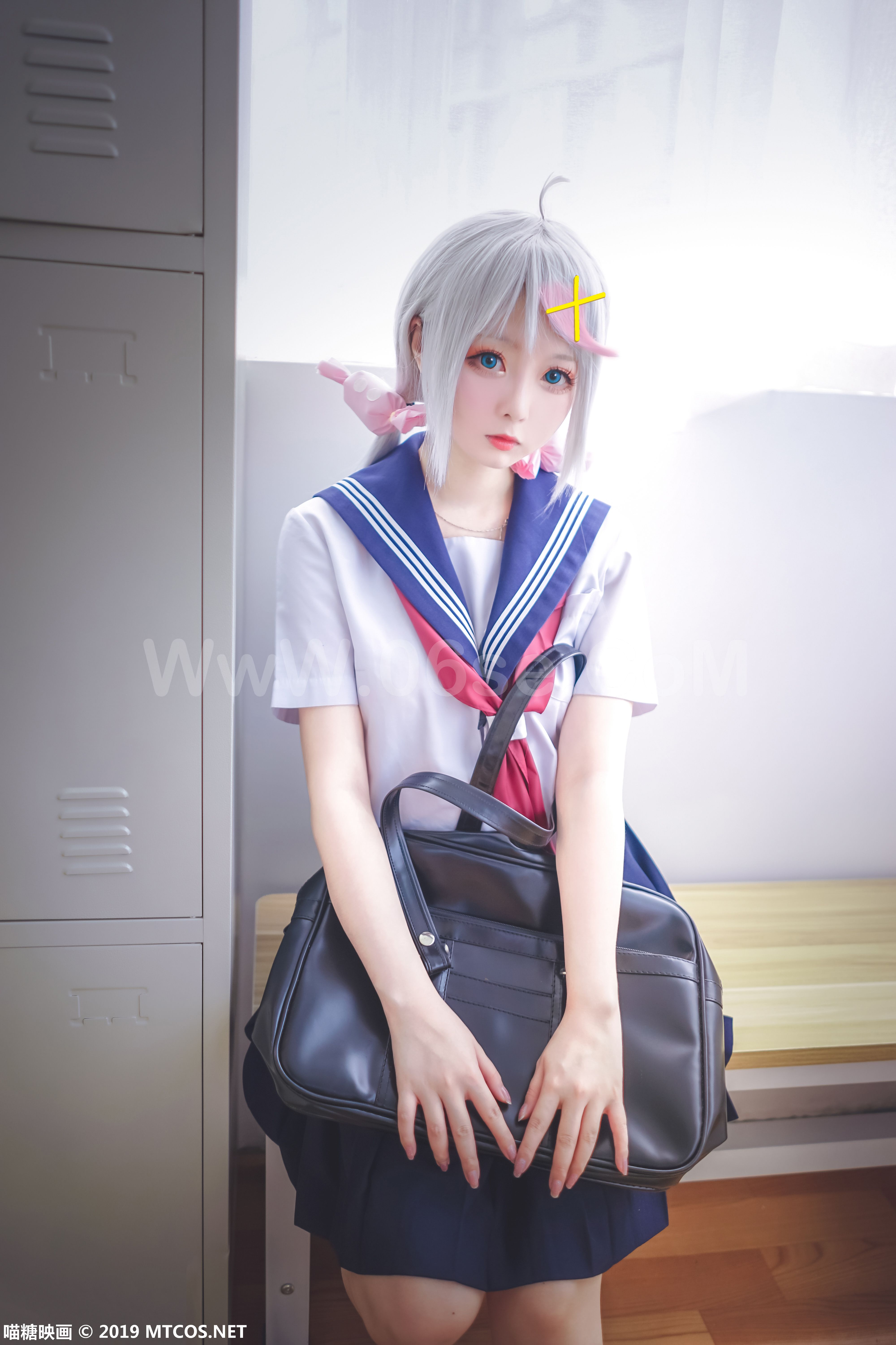 图片[12]-[MTCos] 喵糖映画 Vol.058 嶋葵 甜心小萝莉-六色网
