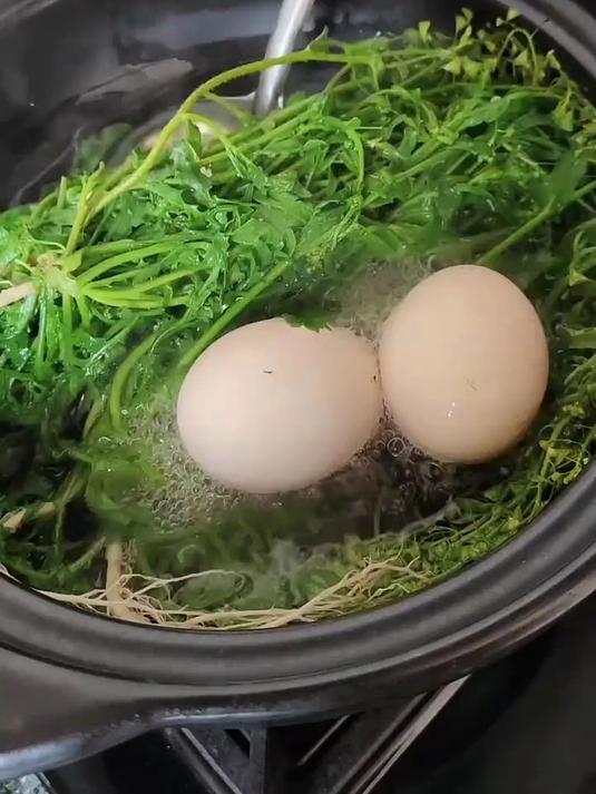 荠菜又叫地米菜，它是春天里最早冒出来的野菜之一，被民间称为“野菜之王”
