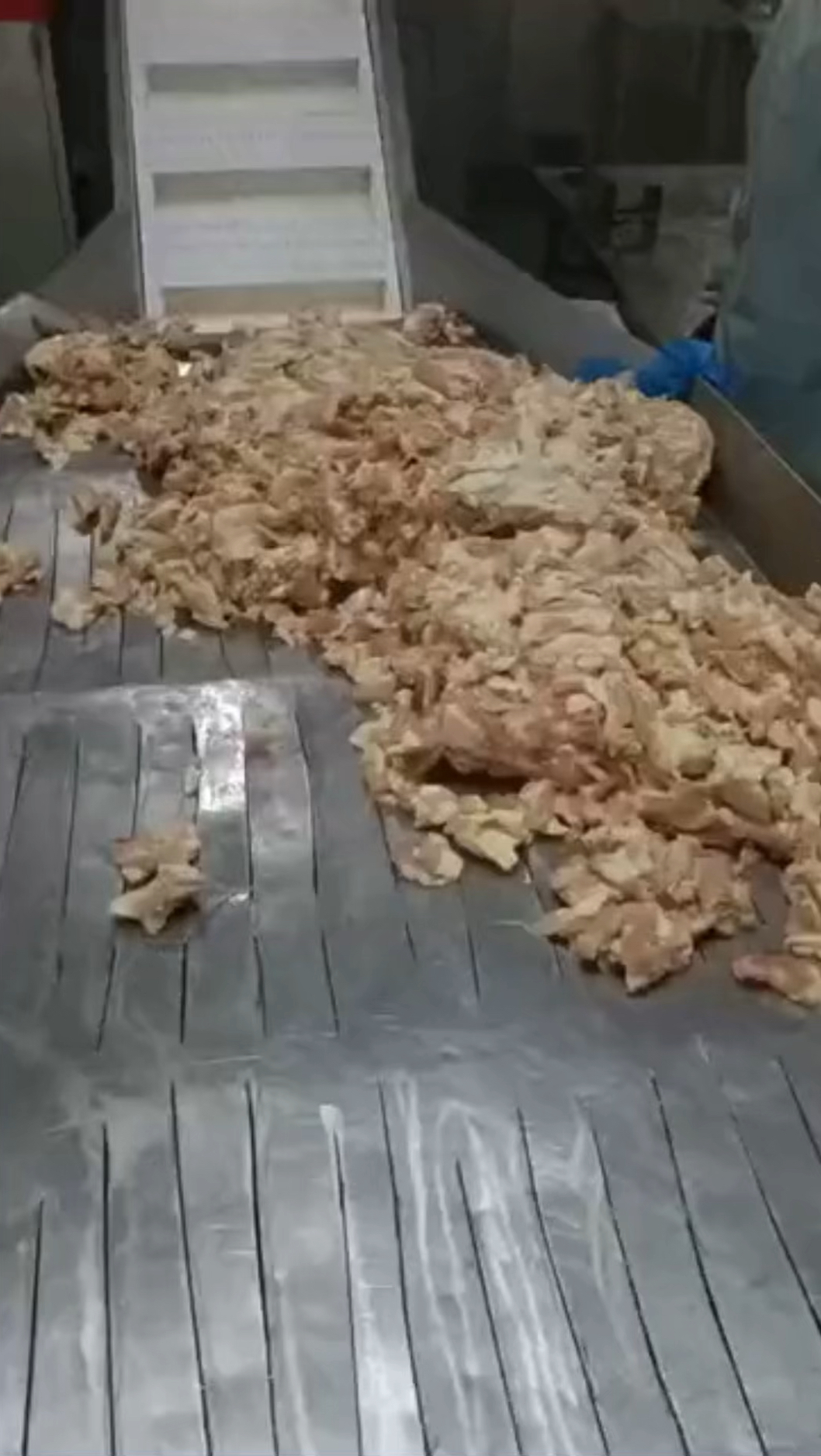 鸡架、鸭架骨肉分离机,时处理量5吨到6吨