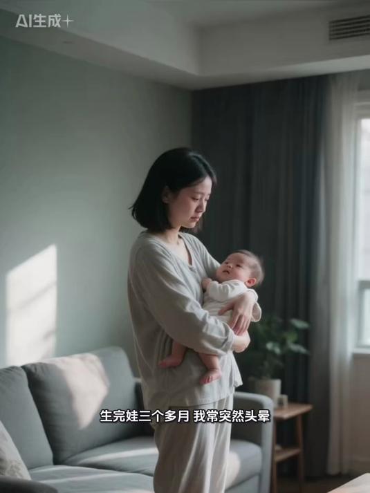 产后常头晕乏力,总以为体虚,补铁补蛋白调理见好转