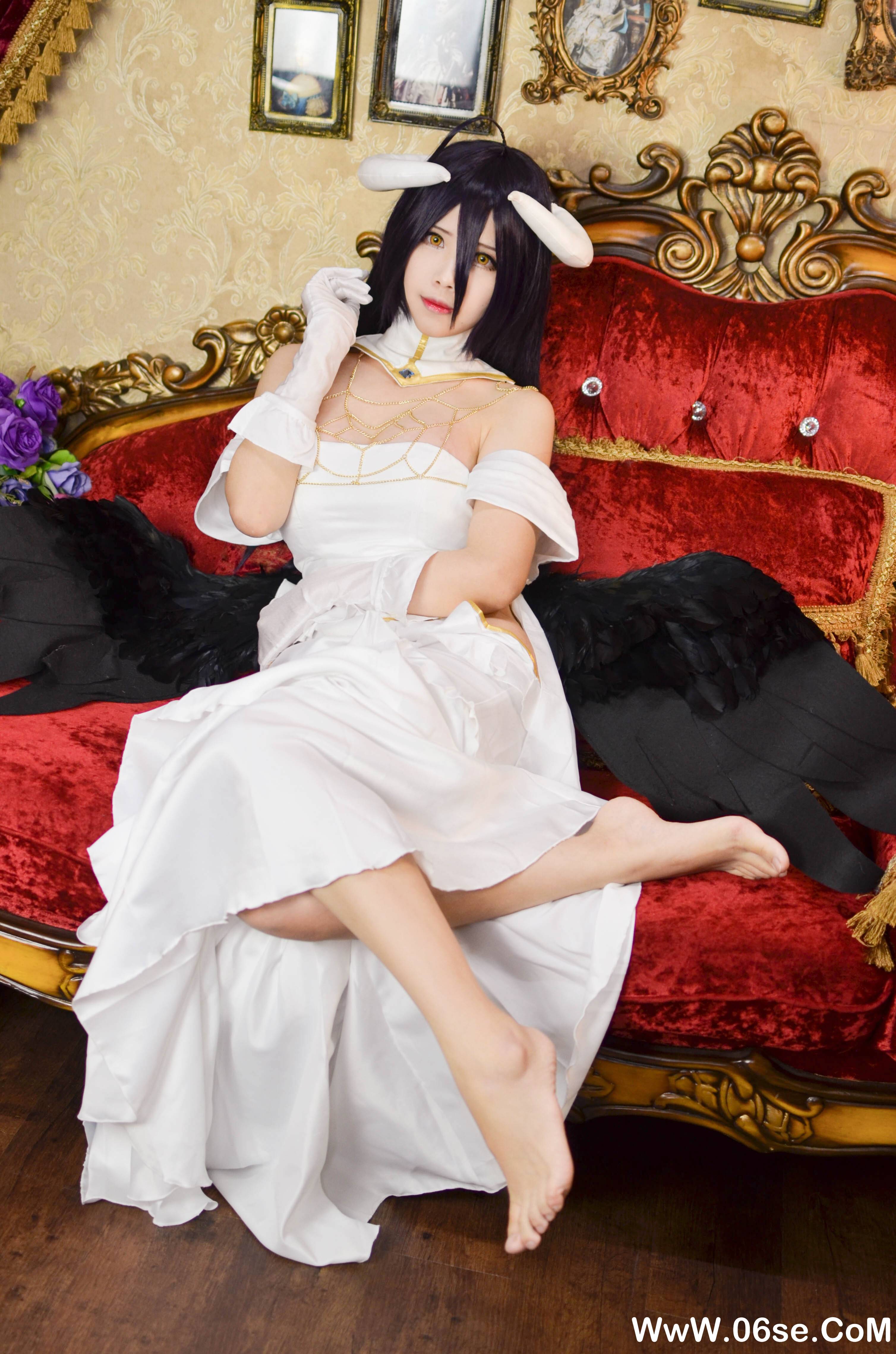 图片[23]-Coser萱-KaYa NO.083 – 《OVERLORD》アルベド Albedo[50P174M]-六色网