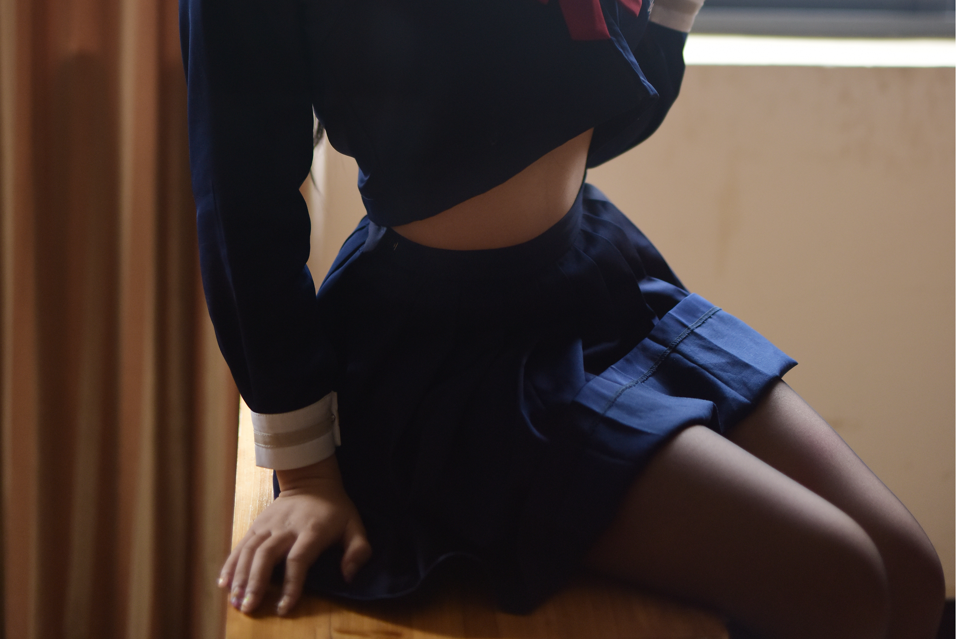 图片[26]-九曲Jean NO.001 – JK露脐制服[30P113M]-六色网