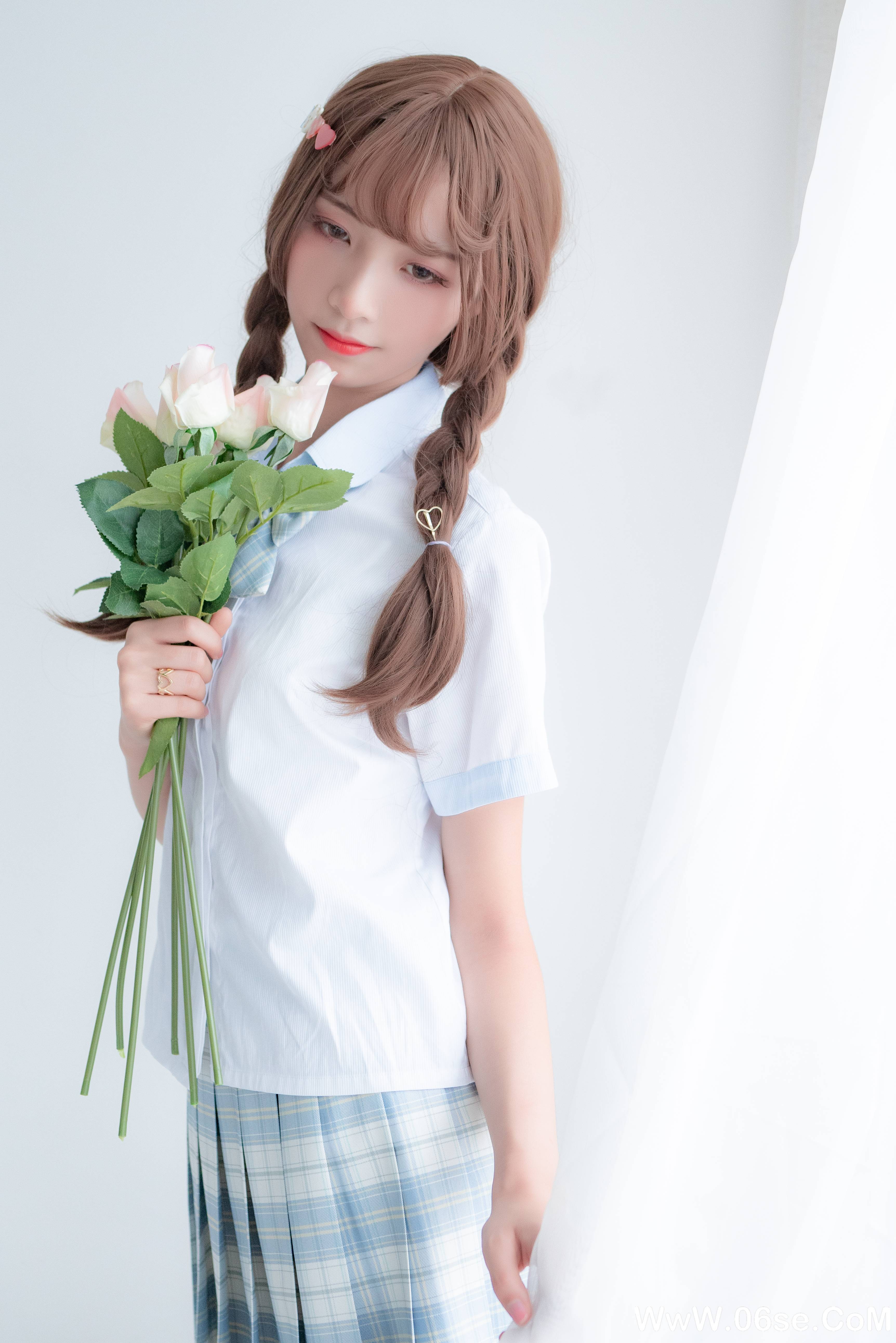 图片[21]-西瓜少女 NO.006 – 民宿私房淡蓝JK[46P453M]-六色网