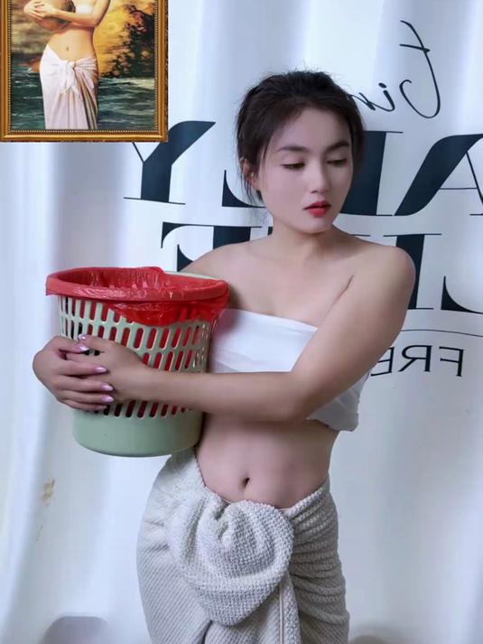 人家抱陶罐成名画,我也来试试。#搞笑视频