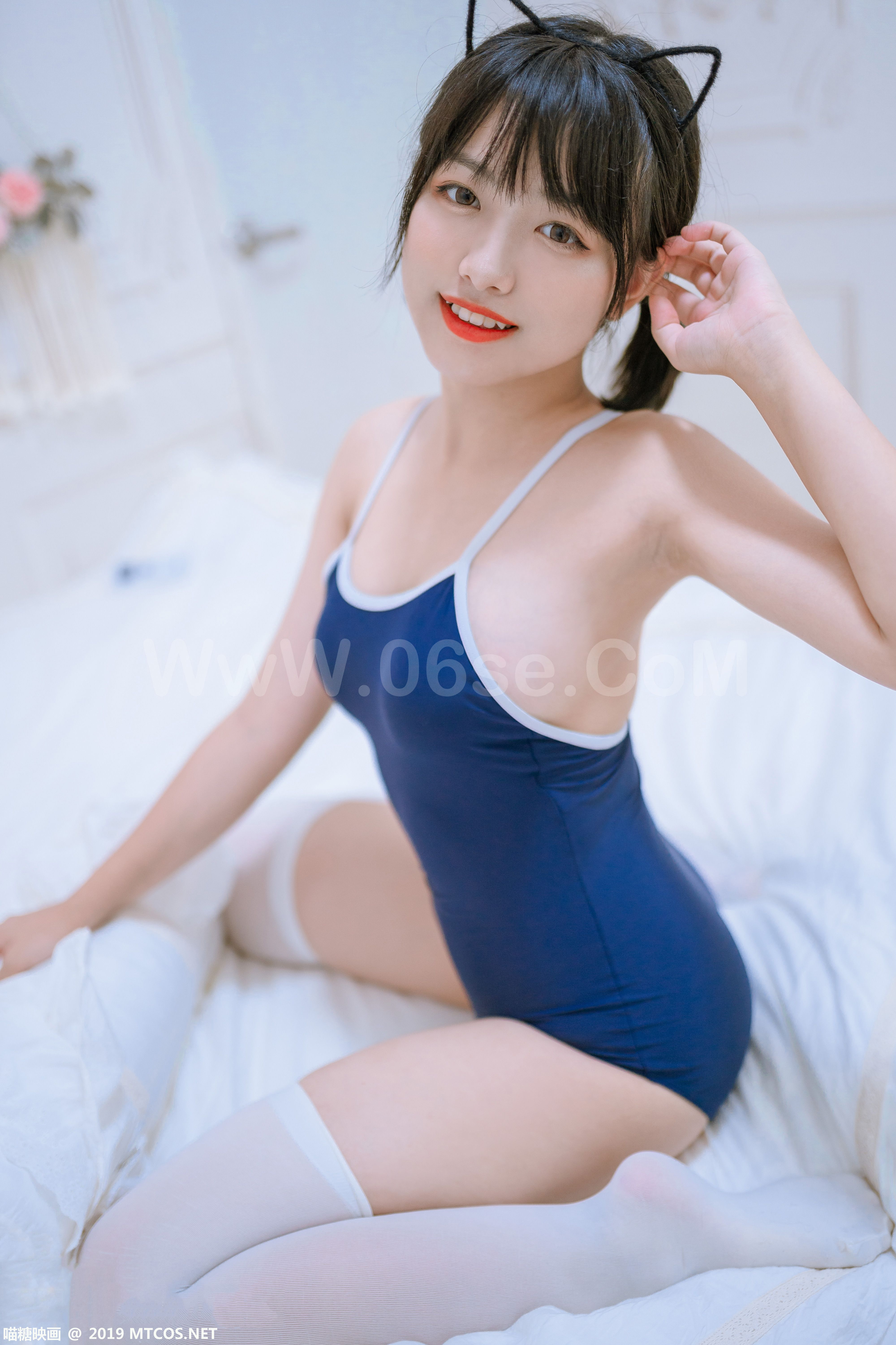 图片[34]-[MTCos] 喵糖映画 Vol.040 猫君君_MaoJun 猫耳朵-六色网