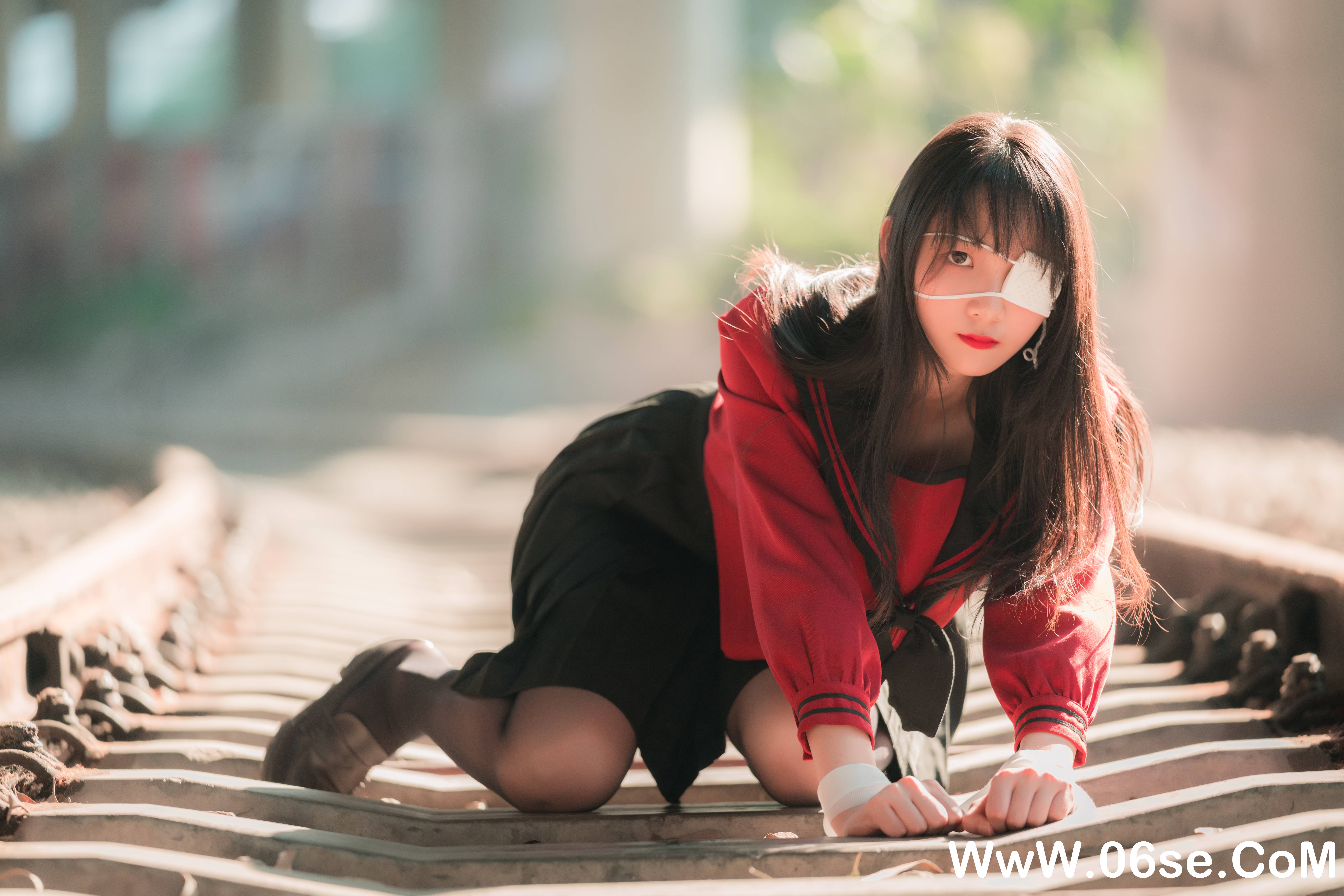 图片[44]-西瓜少女 NO.013 – 铁轨成片[47P721M]-六色网