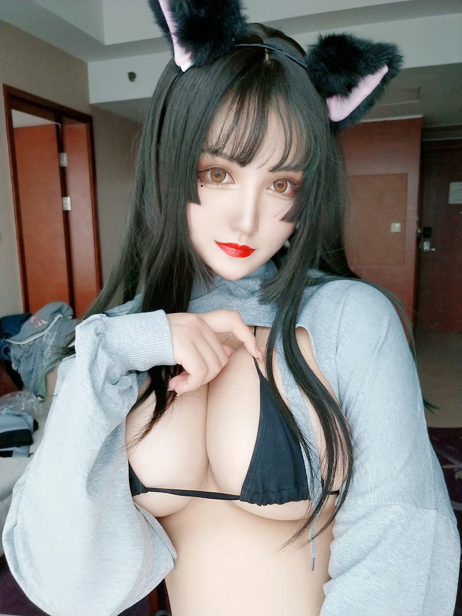图片[36]-夏鸽鸽不想起床 NO.010 – 猫耳[49P+8V172M]-六色网