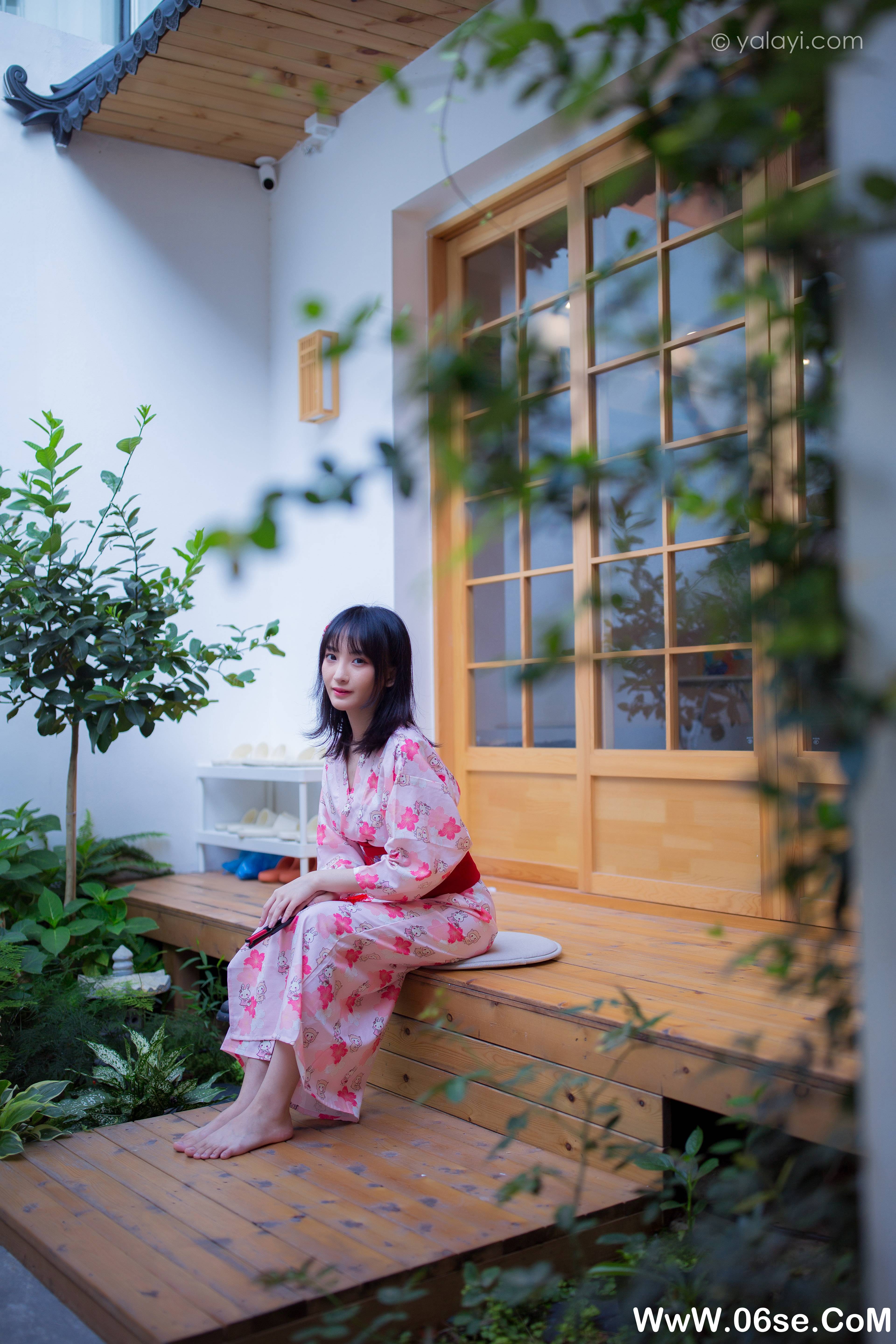 图片[5]-[YALAYI雅拉伊] 2020.09.24 NO.706  落落《樱花精灵》[40P+1P336M]-六色网