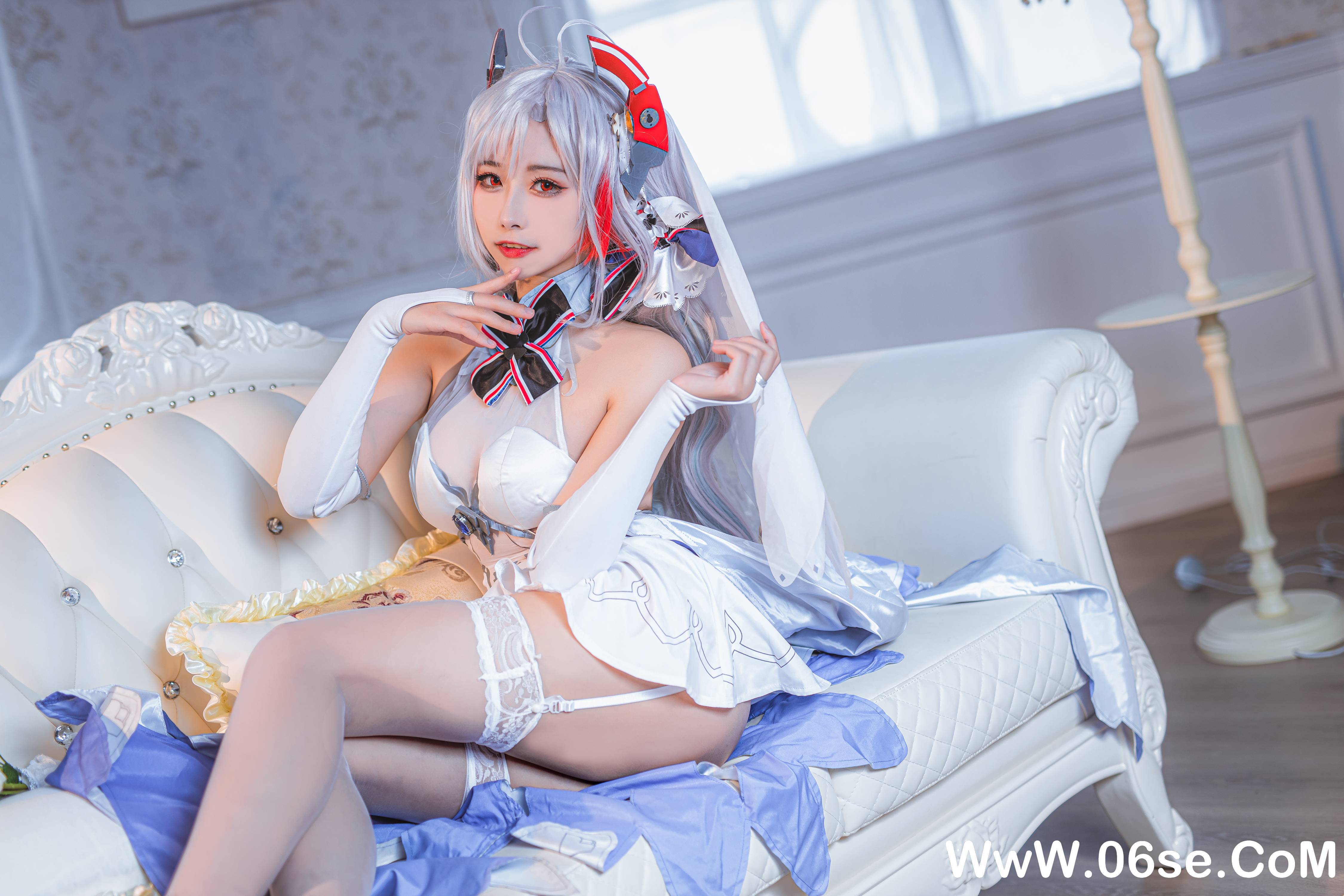 图片[14]-Momoko葵葵 NO.034 — 欧根之花嫁[20P109M]-六色网