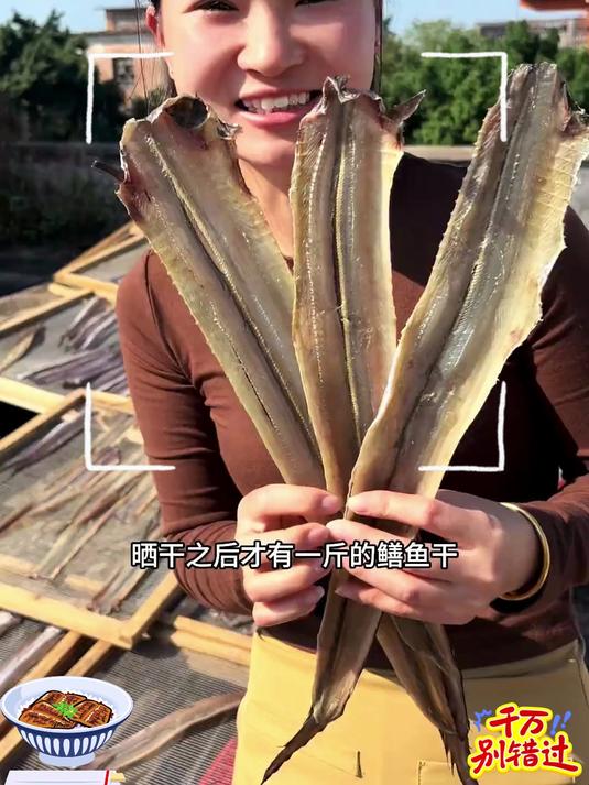 鳗鱼 鳗鱼干 海味干货 土特产干货 海鲜干货