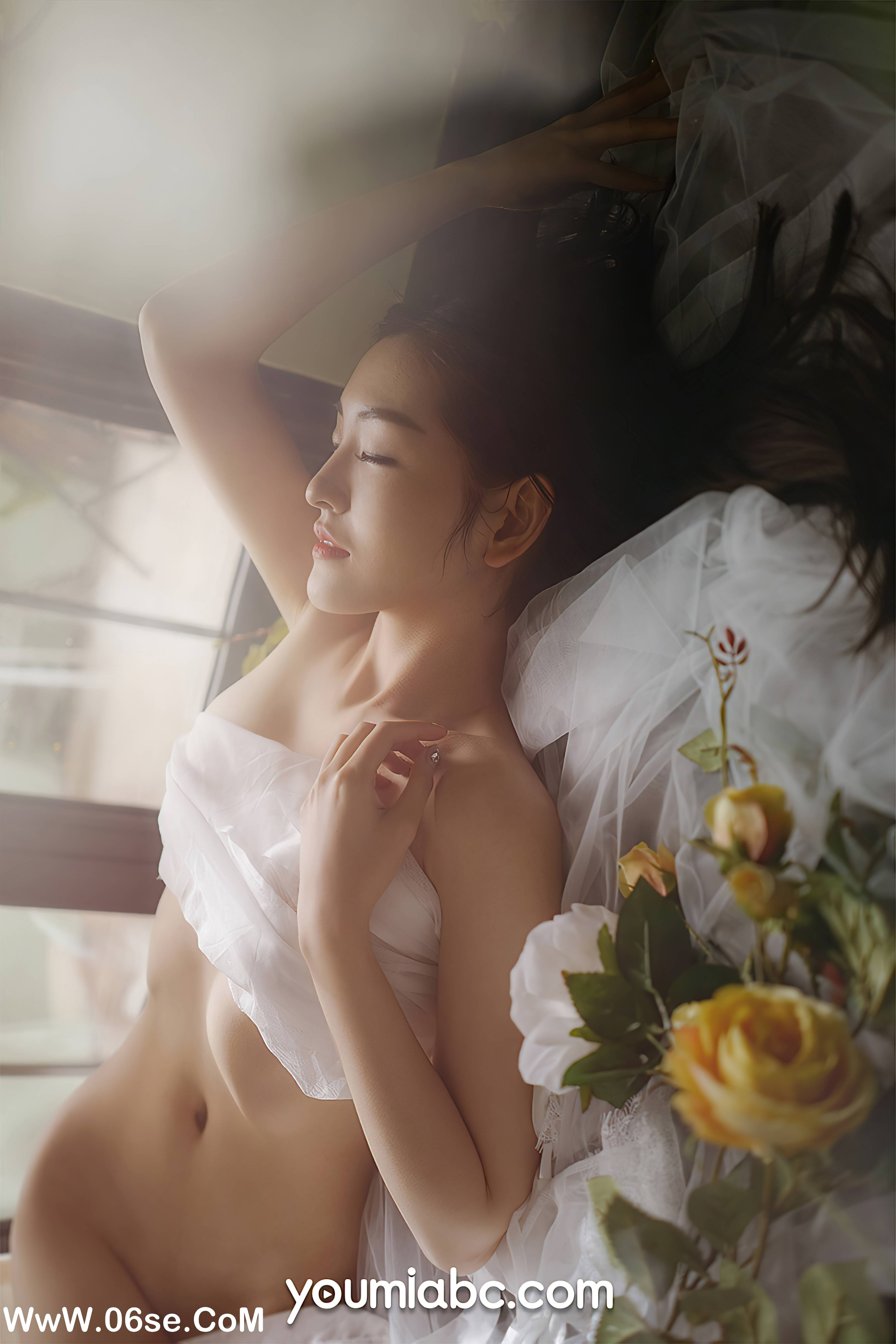 图片[12]-[YouMi尤蜜] 2020.11.10 白色轻熟梦 沈梦瑶[50+1P946M]-六色网
